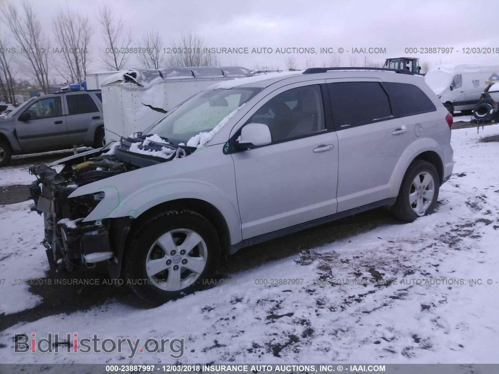 2011 DODGE JOURNEY - VIN: 3D4PH1FG1BT552956 - Фото 2