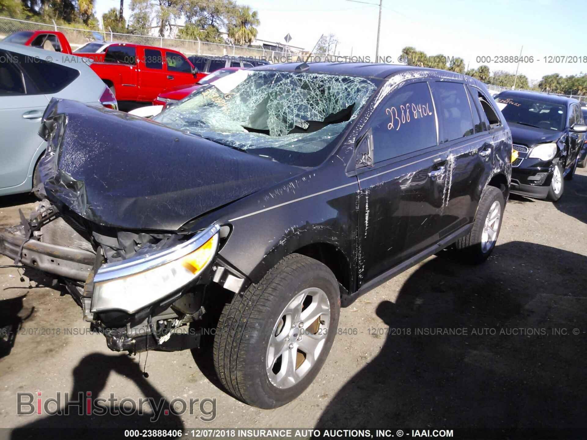 2011 FORD EDGE - VIN: 2FMDK3JC8BBA03523 - Фото 2