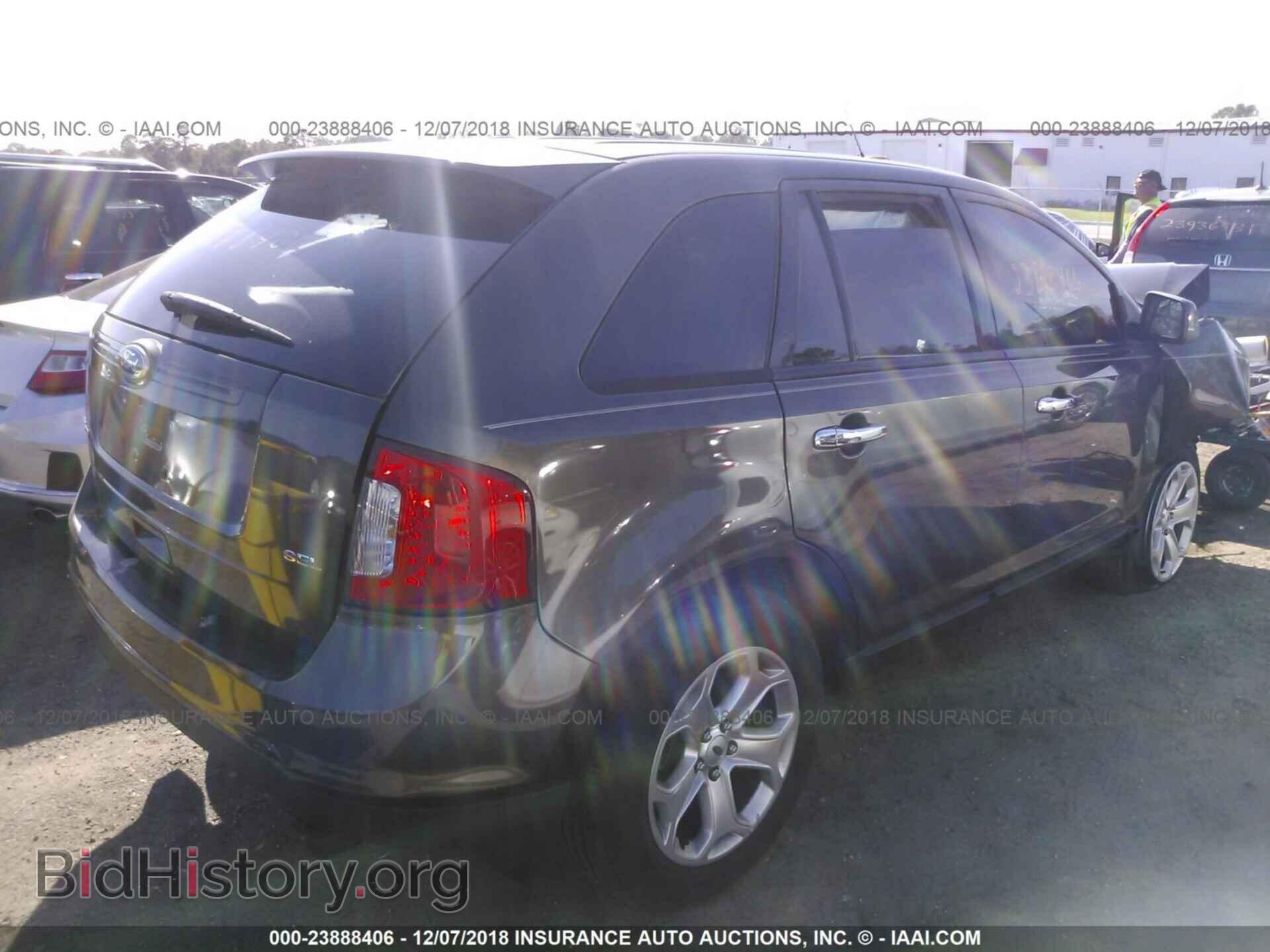 2011 FORD EDGE - VIN: 2FMDK3JC8BBA03523 - Фото 4