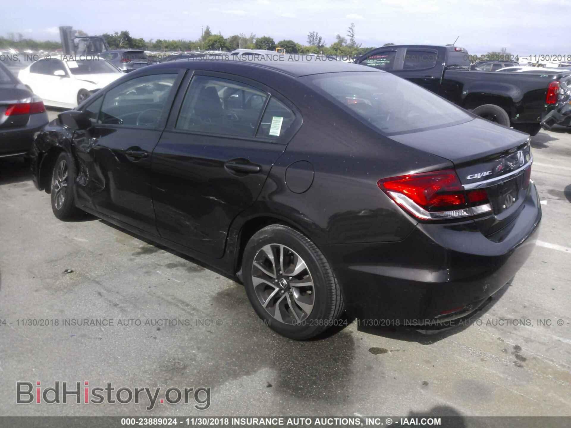 2013 HONDA CIVIC - VIN: 19XFB2F94DE070507 - Фото 3