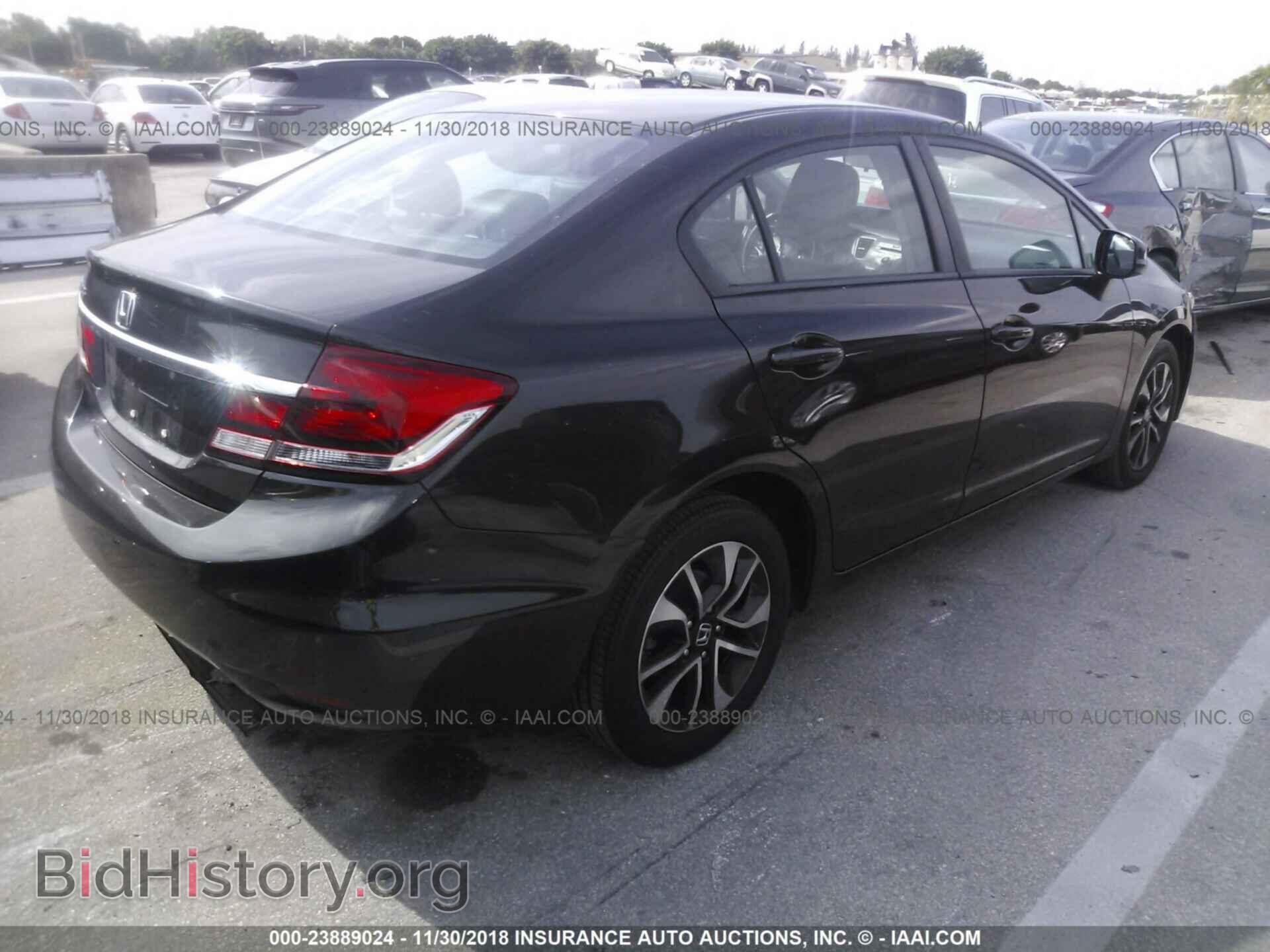 2013 HONDA CIVIC - VIN: 19XFB2F94DE070507 - Фото 4