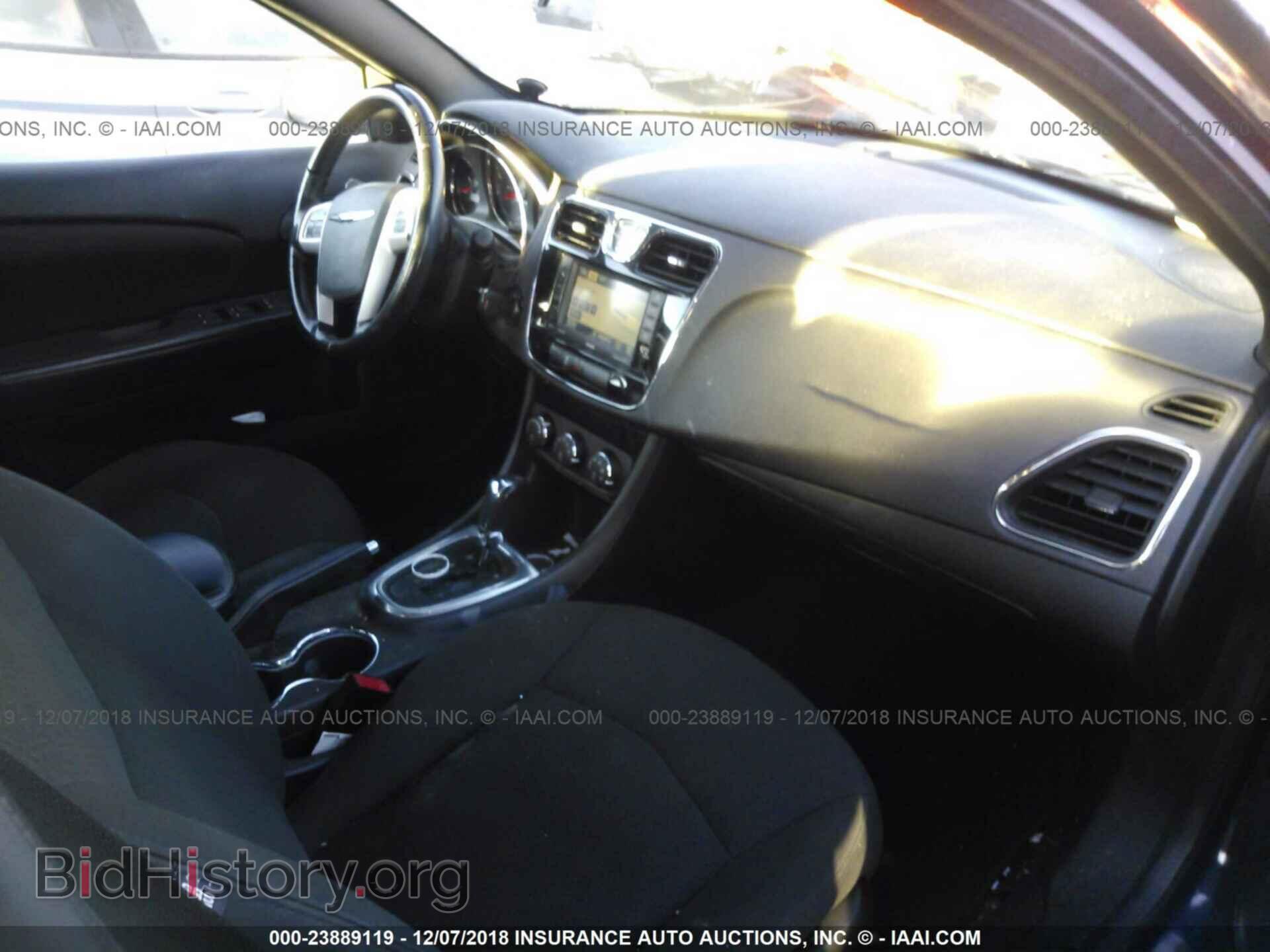 2012 CHRYSLER 200 - VIN: 1C3CCBBB5CN160479 - Фото 5
