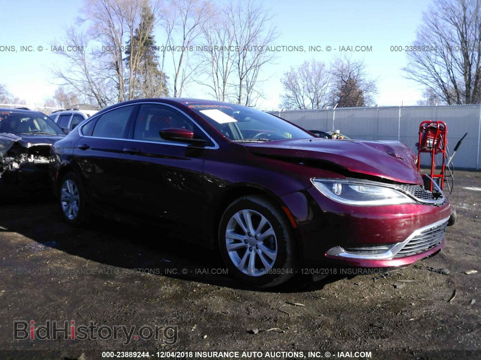 Photo 1C3CCCAB5FN646639 - CHRYSLER 200 2015