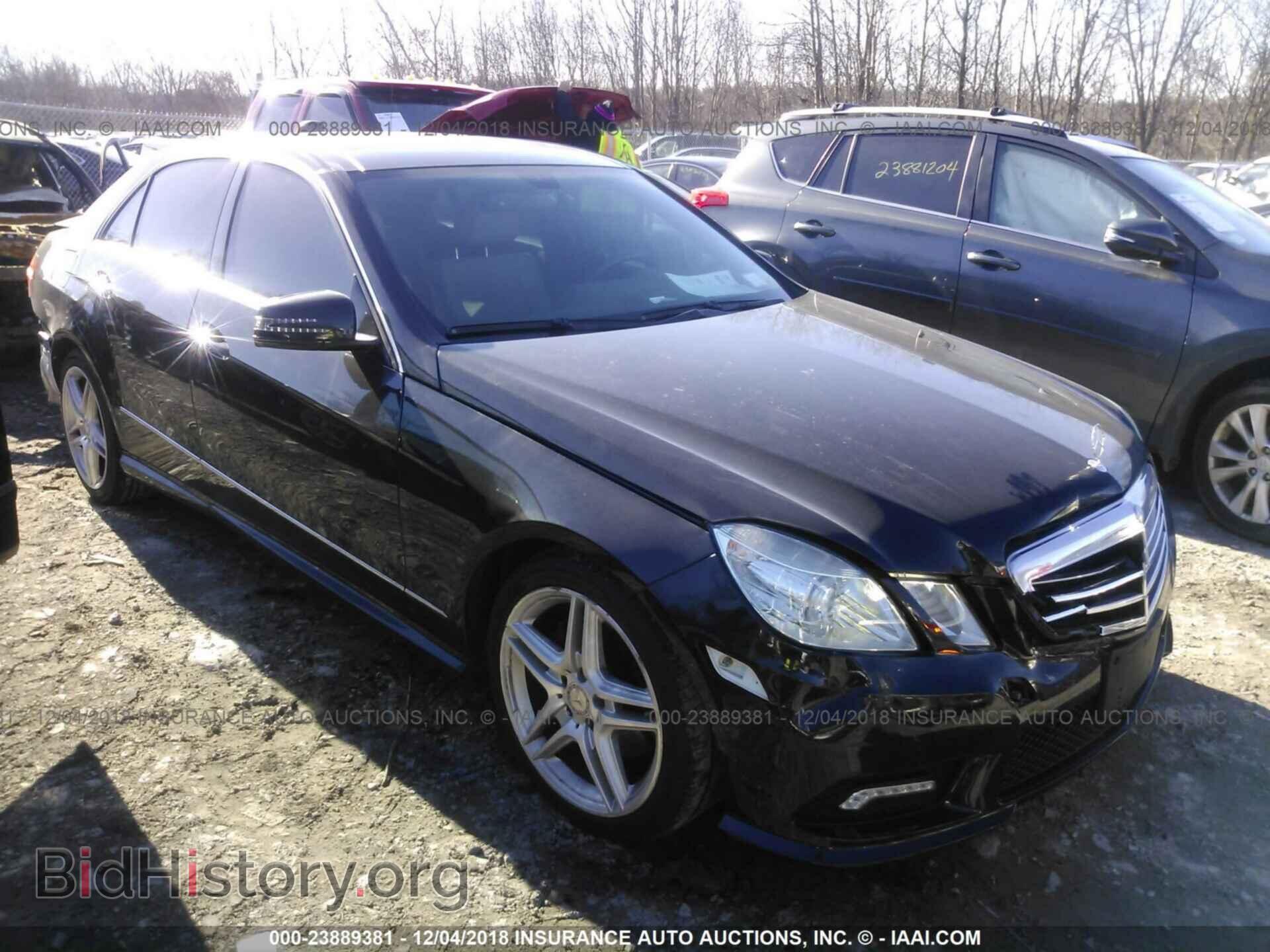 Photo WDDHF8HB1BA370916 - MERCEDES-BENZ E 2011