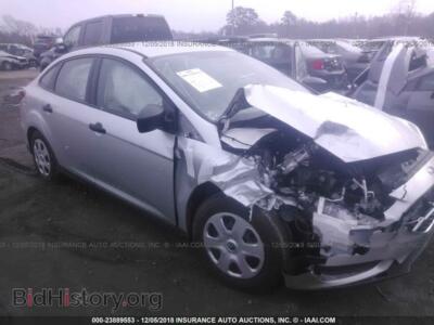 2016 Ford FOCUS, серебристый — VIN 1FADP3E2XGL219846, IAAI