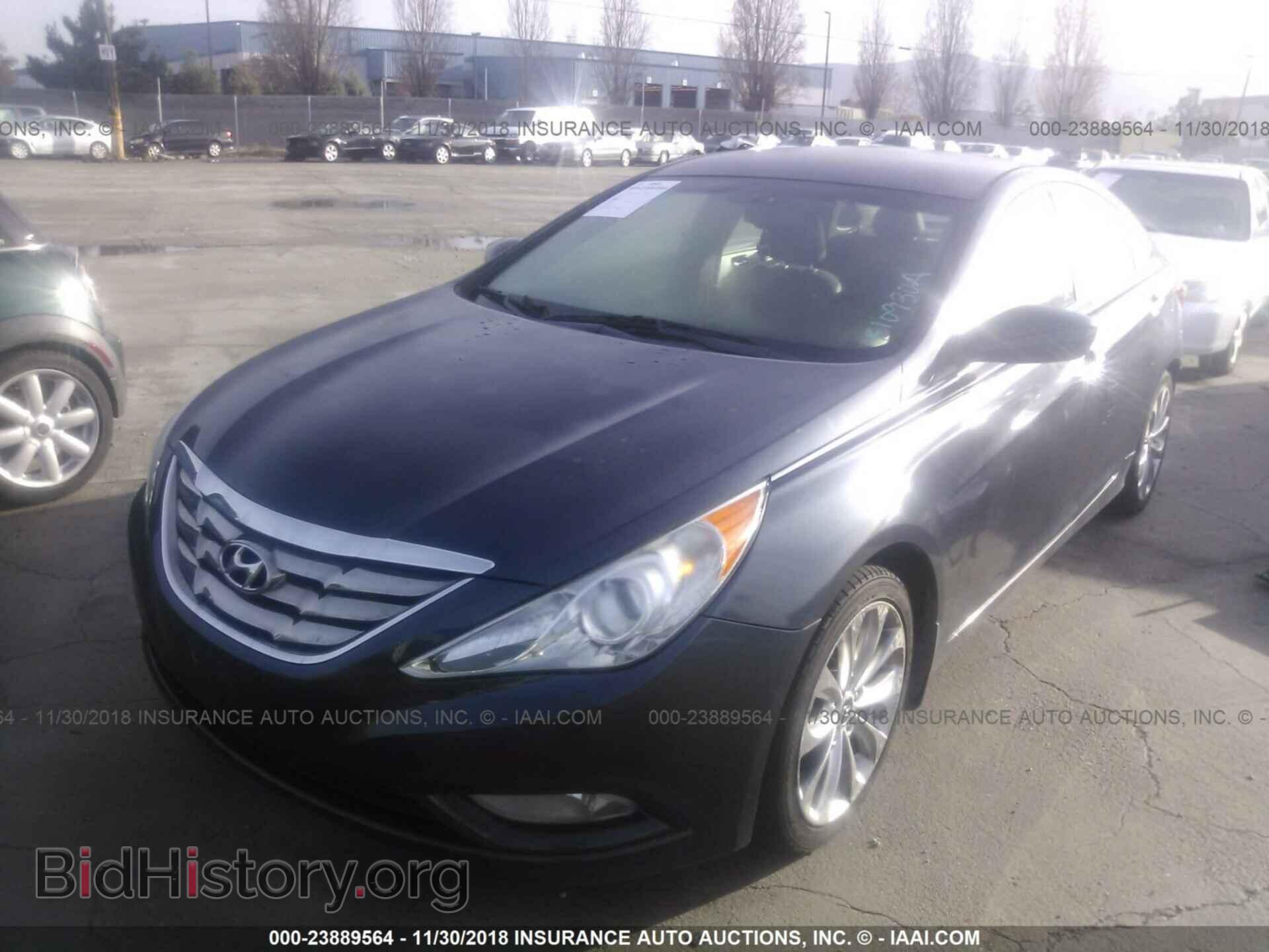 2012 Hyundai Sonata - VIN: 5NPEC4AC3CH370394 - Фото 2