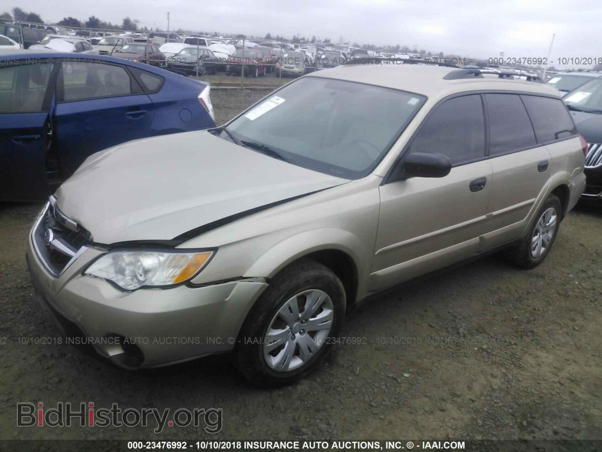 2008 SUBARU OUTBACK - VIN: 4S4BP60C687360048 - Фото 2