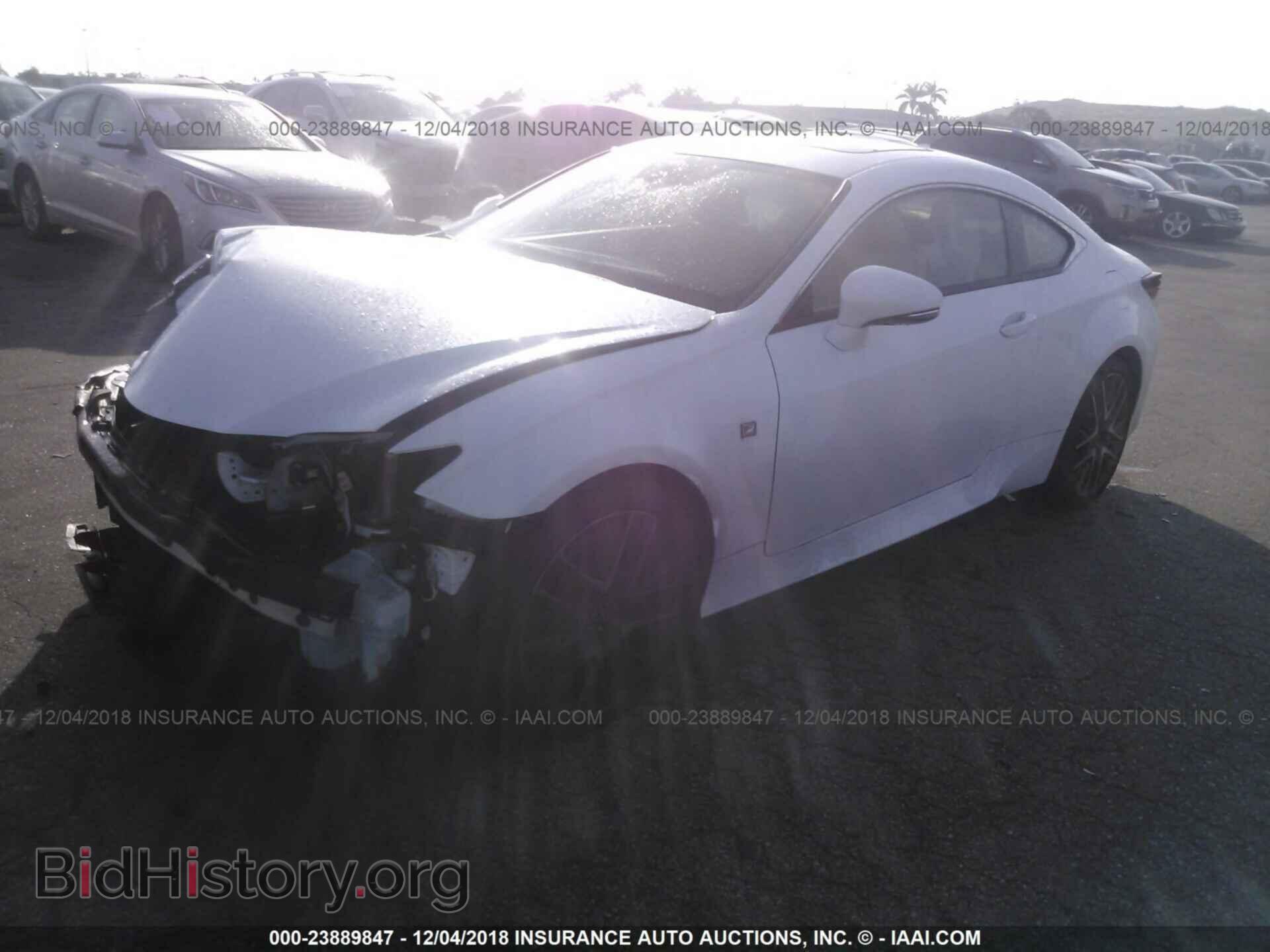 2018 LEXUS RC - VIN: JTHHZ5BC5J5018509 - Фото 2