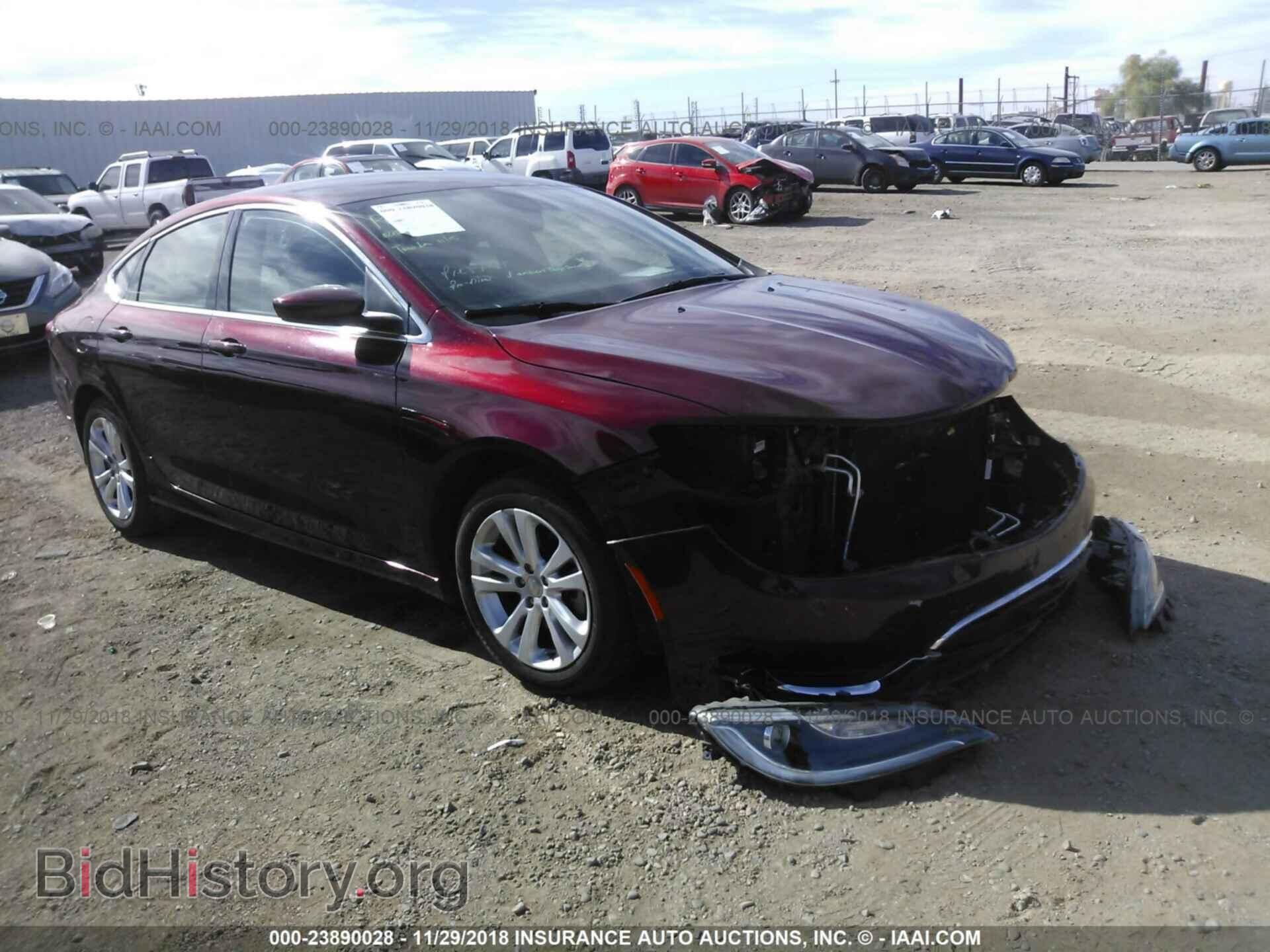 Photo 1C3CCCAB0GN149015 - CHRYSLER 200 2016