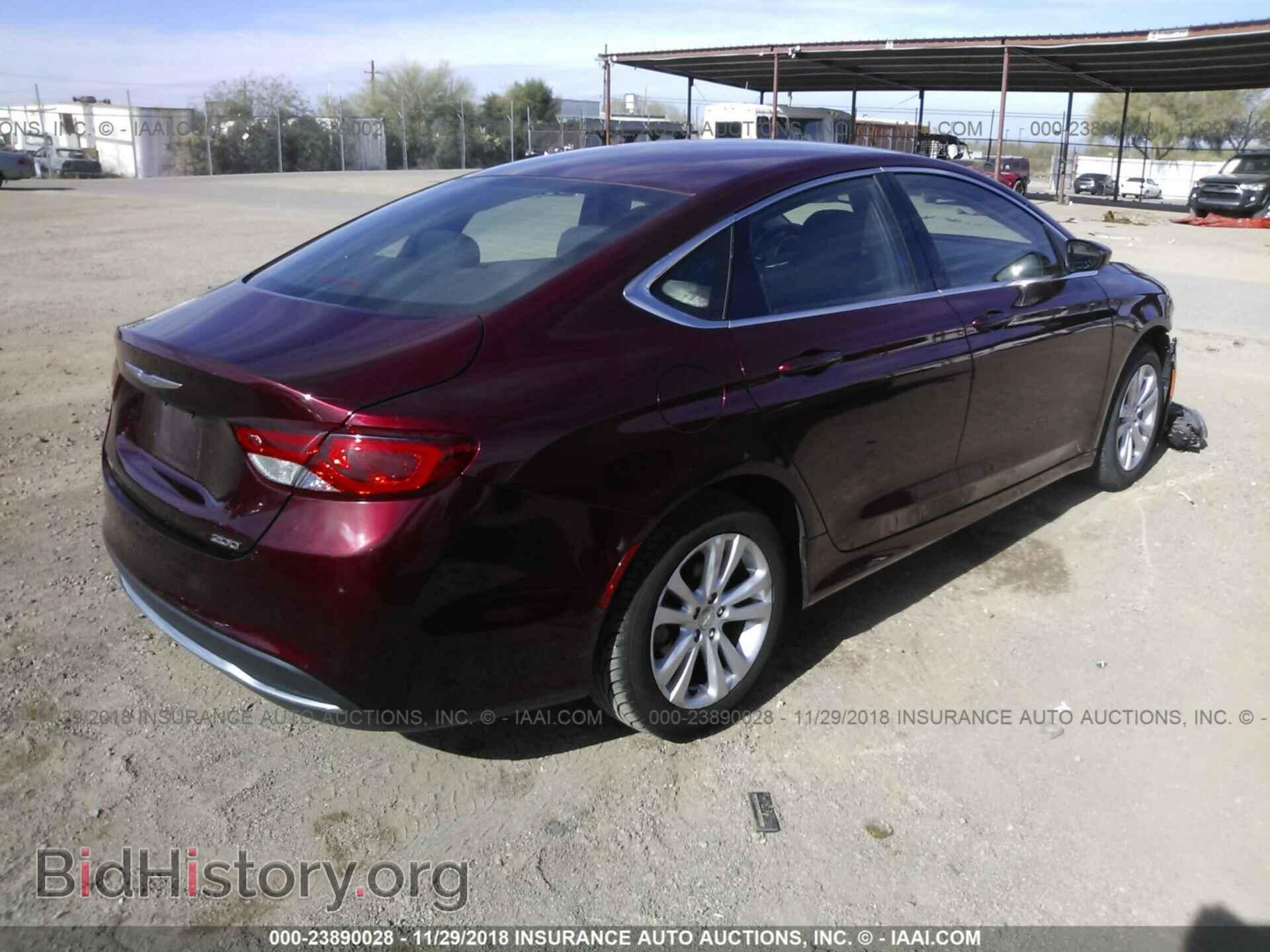 2016 CHRYSLER 200 - VIN: 1C3CCCAB0GN149015 - Photo 4