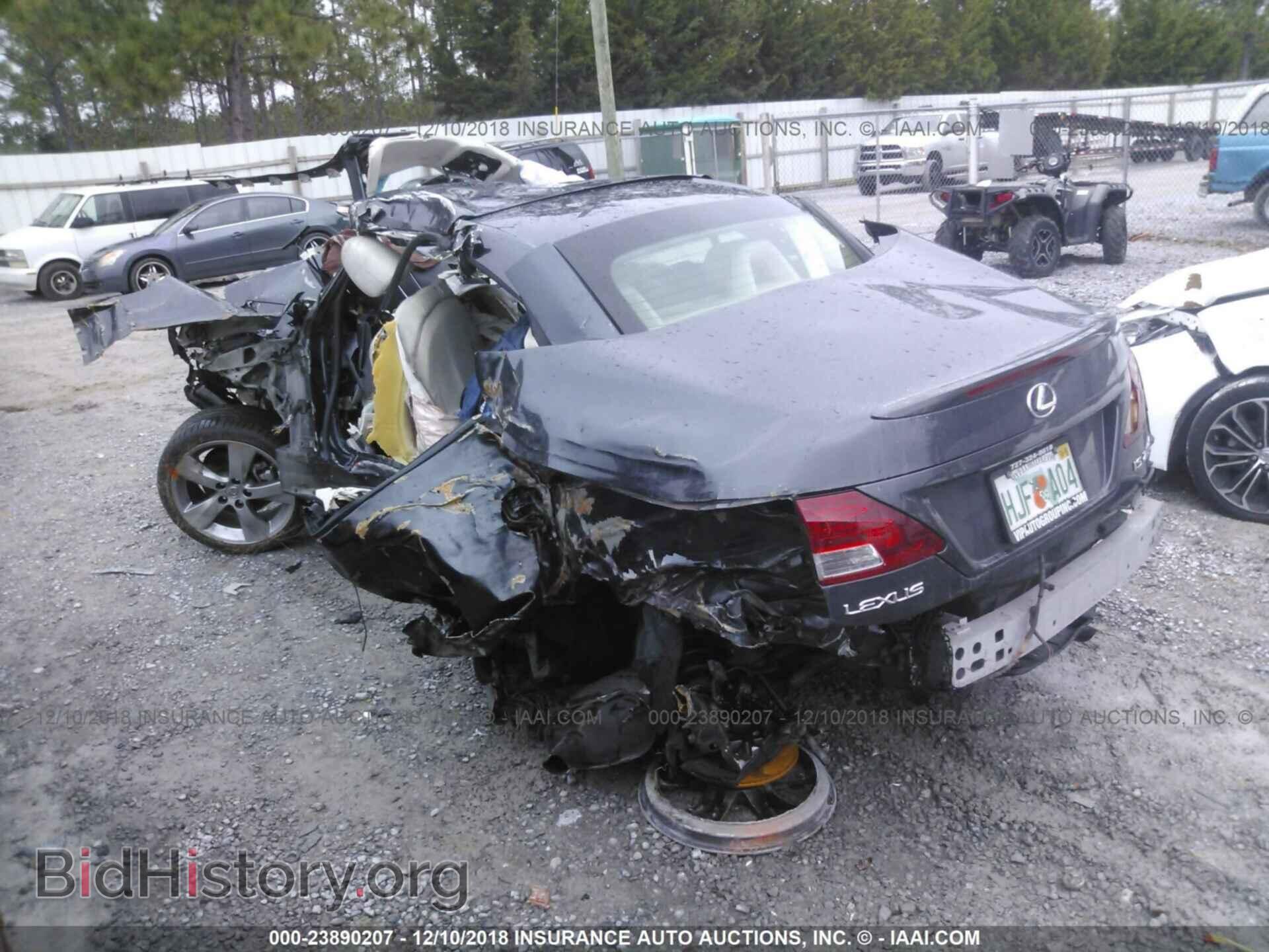 2010 LEXUS IS - VIN: JTHFF2C24A2507859 - Photo 3