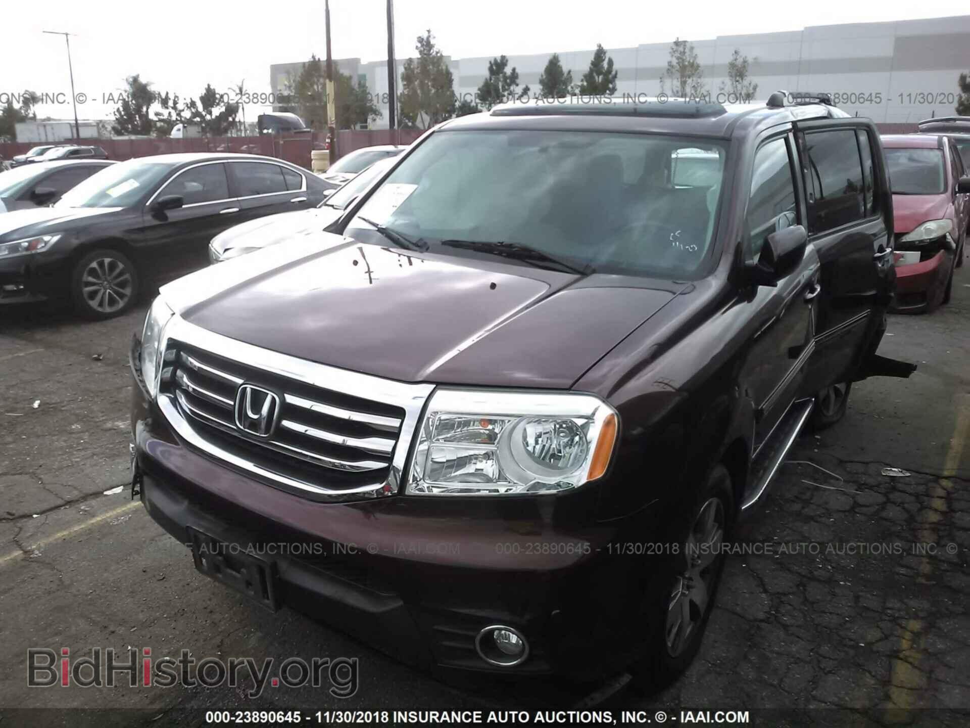 2013 HONDA PILOT - VIN: 5FNYF3H98DB041604 - Photo 2