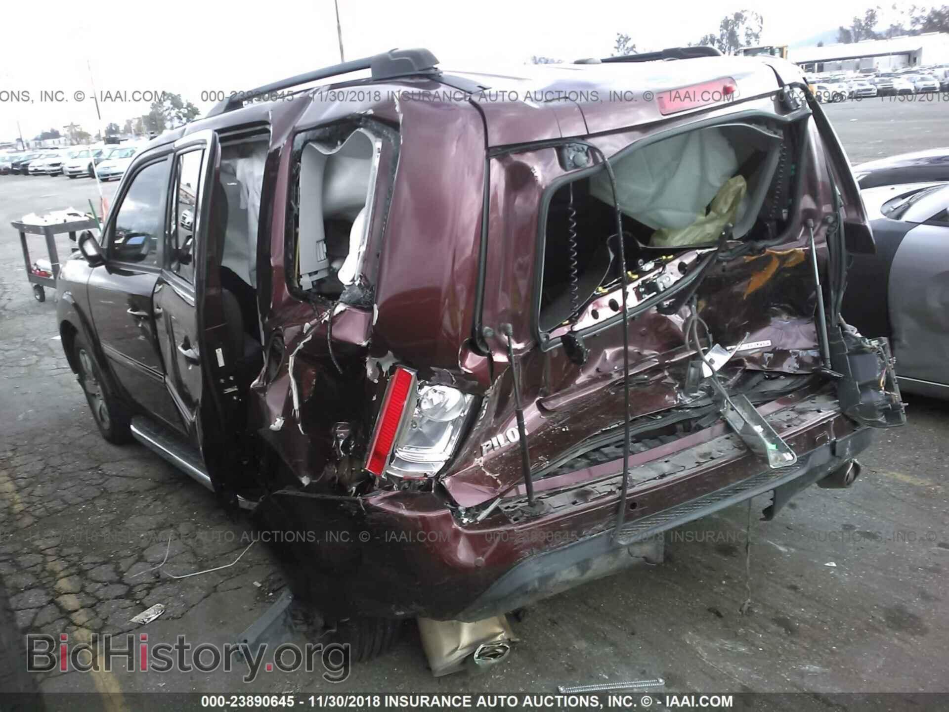 2013 HONDA PILOT - VIN: 5FNYF3H98DB041604 - Photo 3