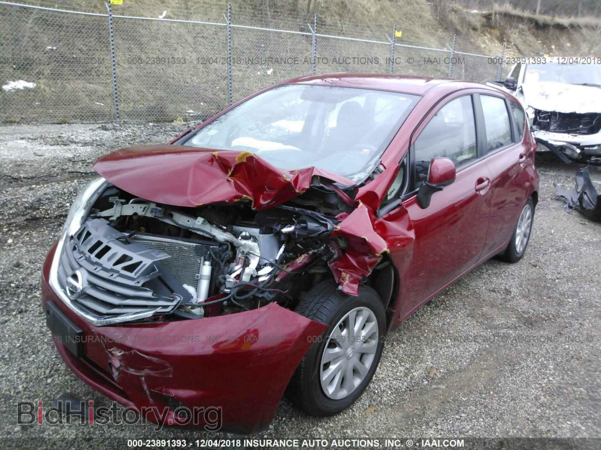 2014 NISSAN VERSA NOTE - VIN: 3N1CE2CP4EL362977 - Фото 2