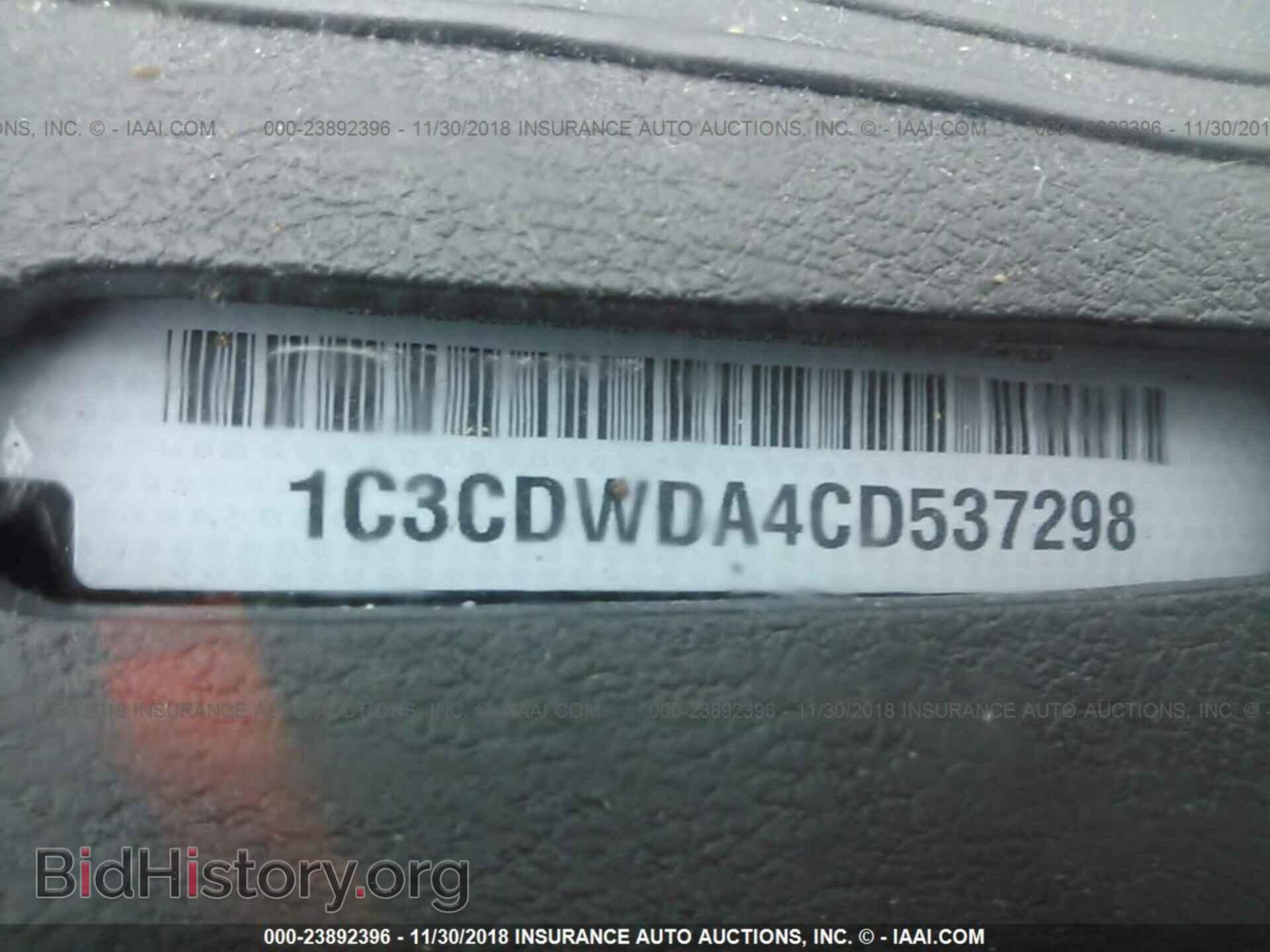 2012 DODGE CALIBER - VIN: 1C3CDWDA4CD537298 - Photo 9