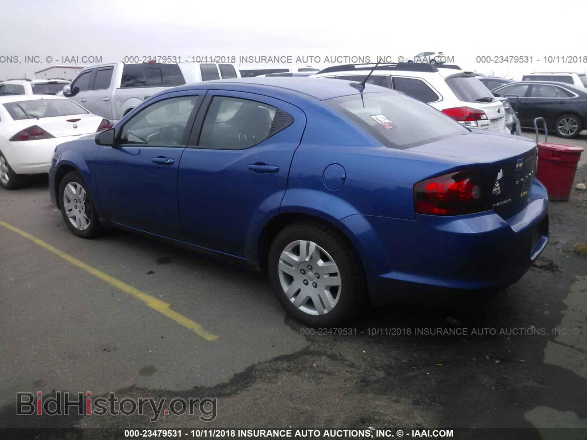 2013 DODGE AVENGER - VIN: 1C3CDZAG0DN766681 - Фото 3