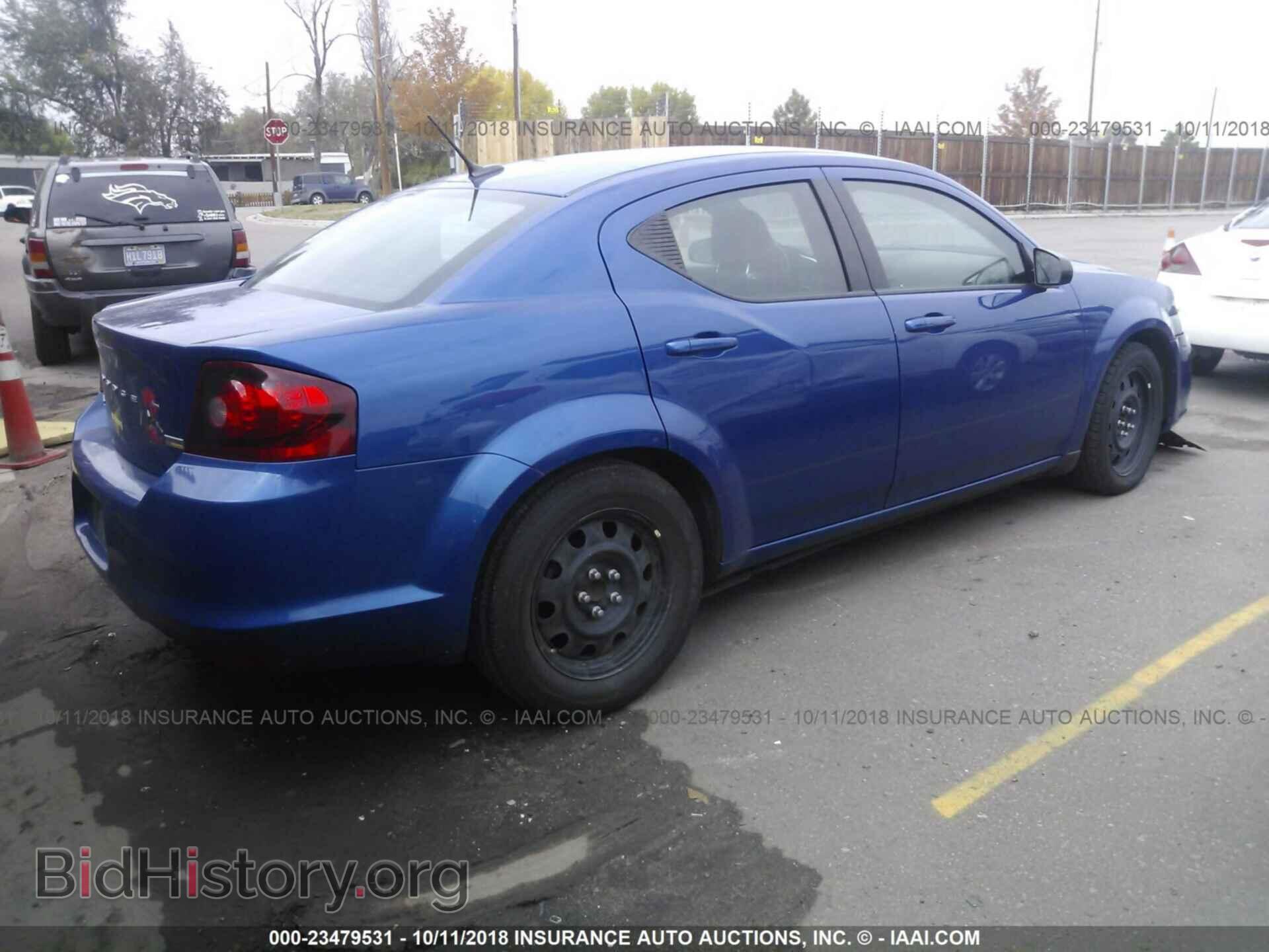 2013 DODGE AVENGER - VIN: 1C3CDZAG0DN766681 - Фото 4