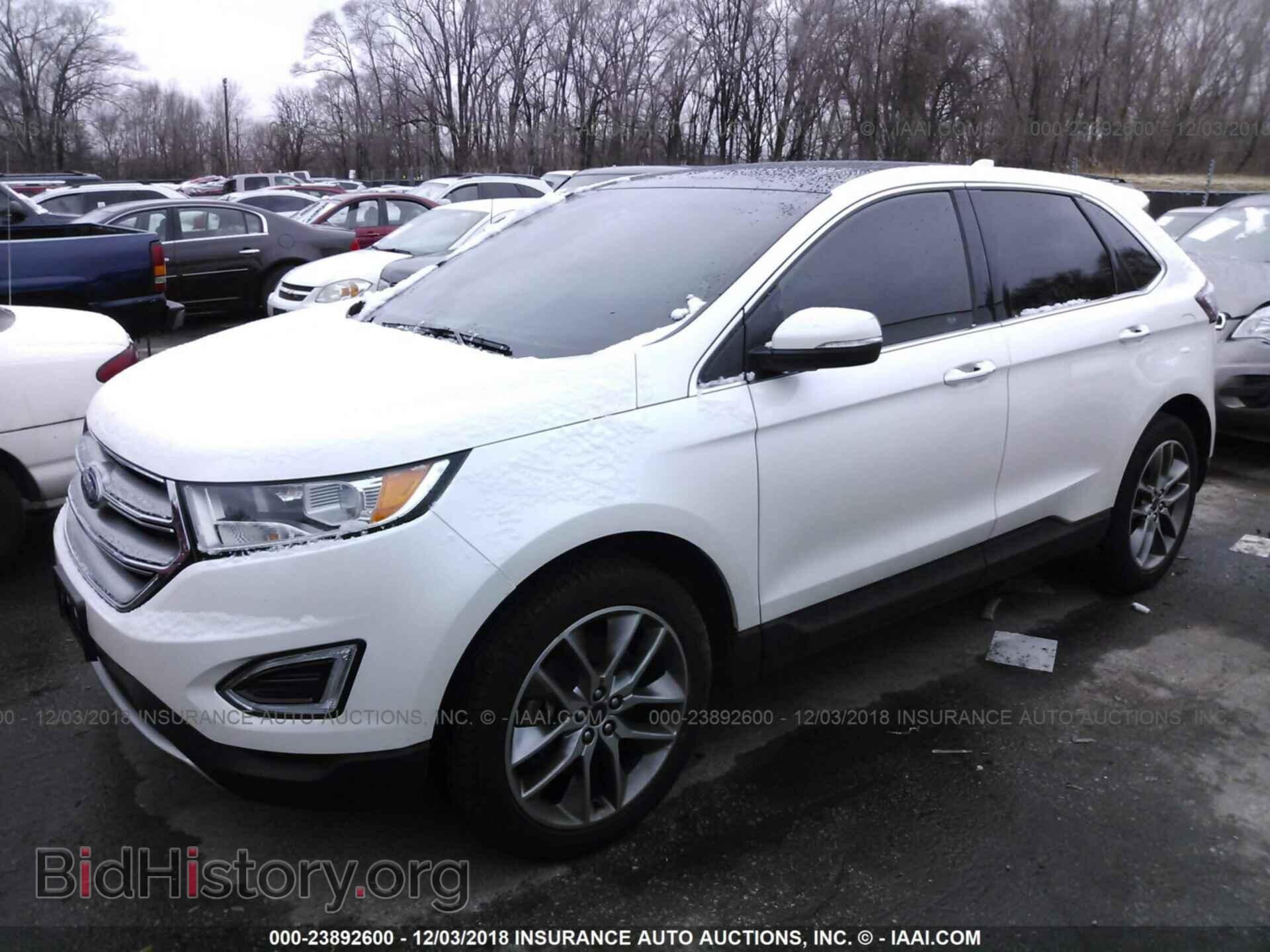 2015 FORD EDGE - VIN: 2FMTK4K94FBC07133 - Фото 2