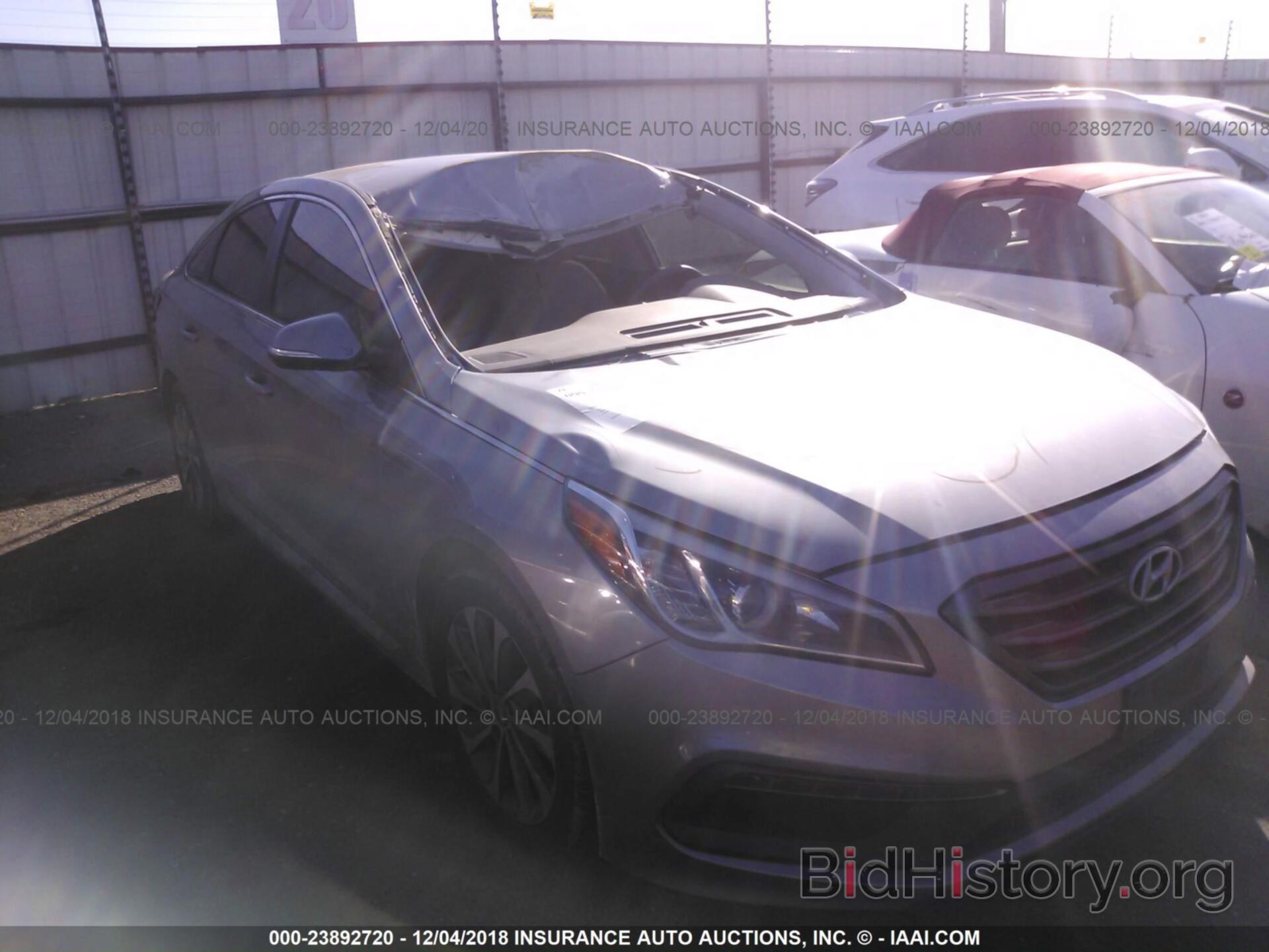 Photo 5NPE34AFXGH318406 - HYUNDAI SONATA 2016