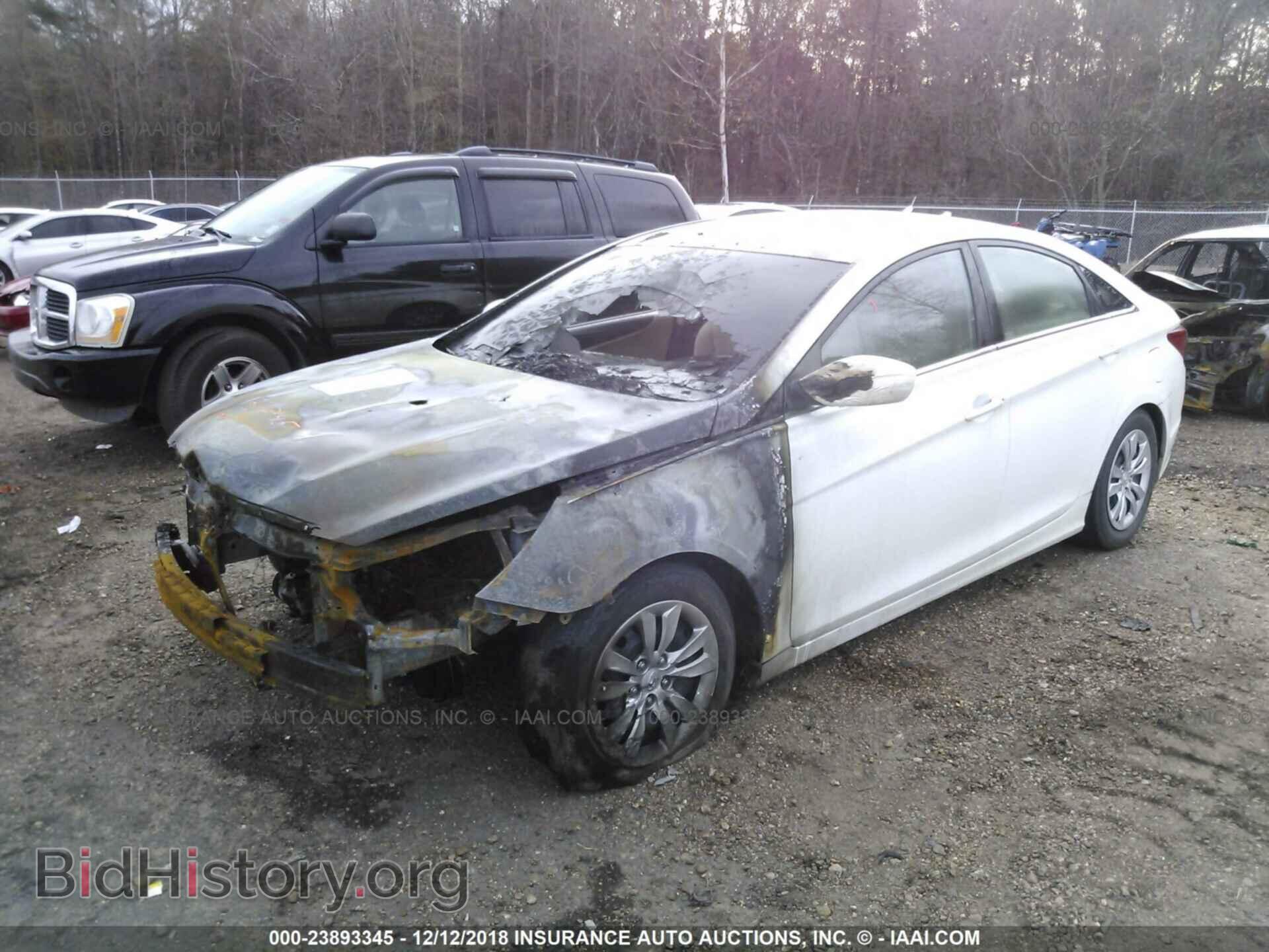 2012 HYUNDAI SONATA - VIN: 5NPEB4AC0CH413298 - Фото 2