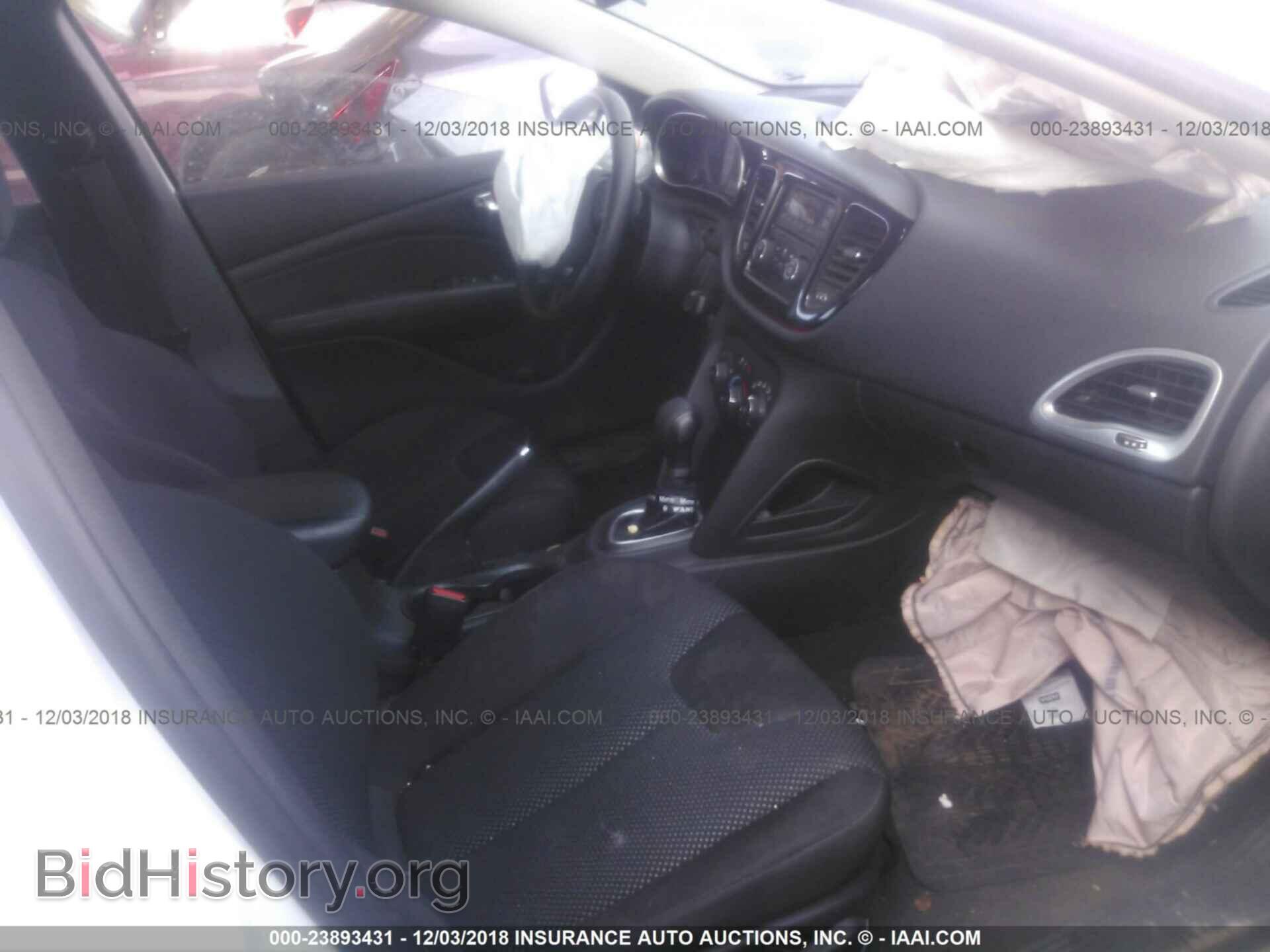 2016 DODGE DART - VIN: 1C3CDFAA2GD504116 - Фото 5