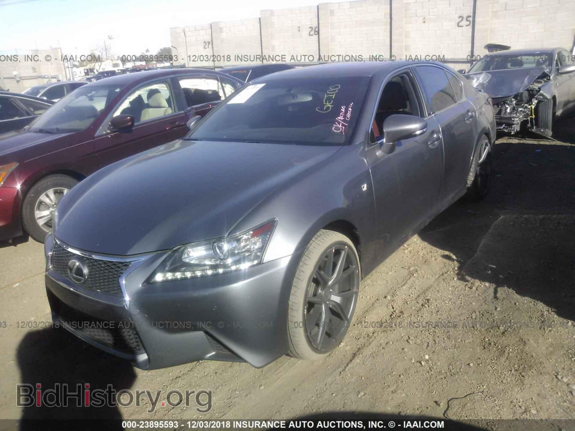 2015 LEXUS GS - VIN: JTHBE1BL2FA006312 - Фото 2