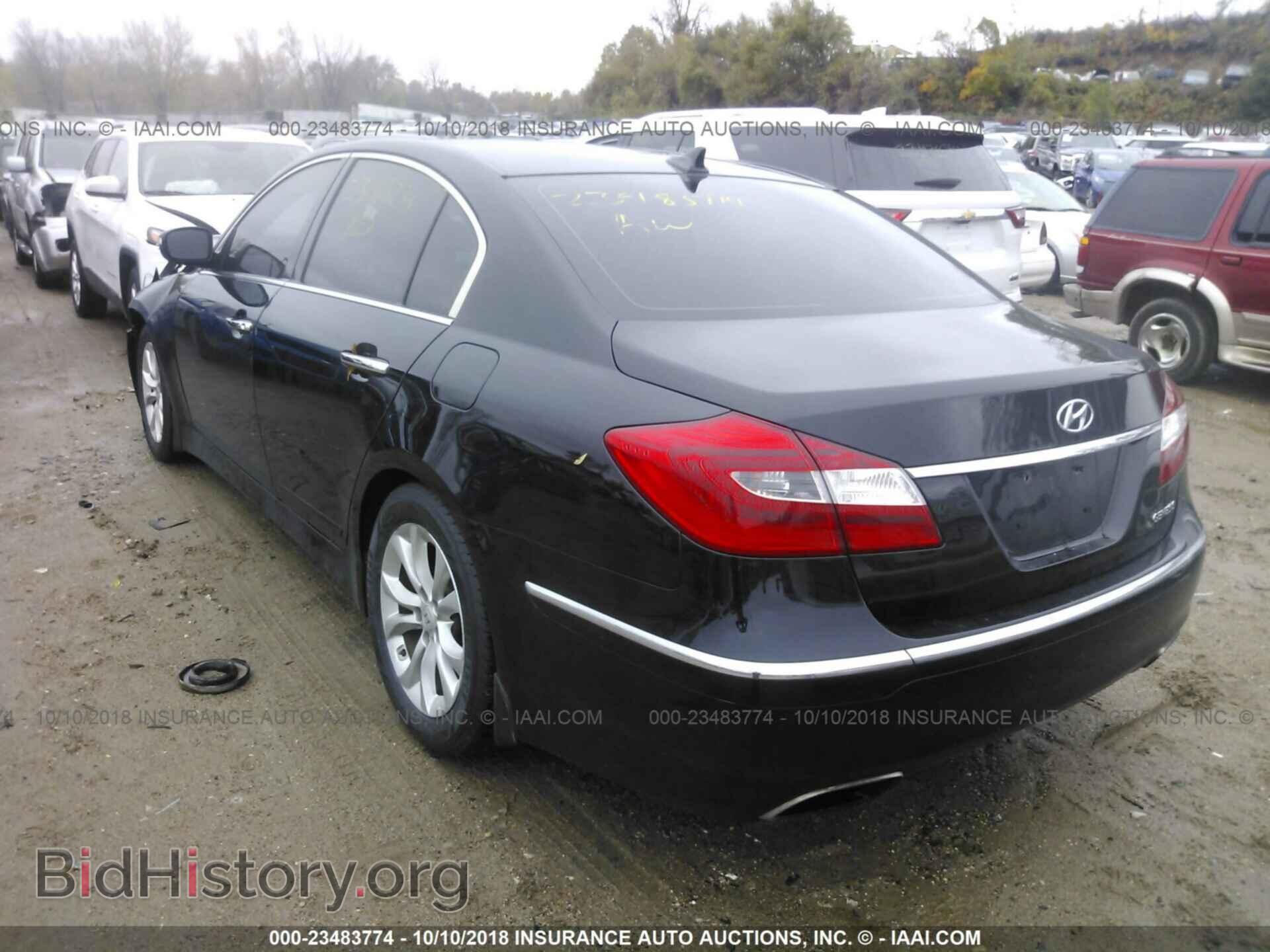 2012 HYUNDAI GENESIS - VIN: KMHGC4DD4CU203430 - Фото 3