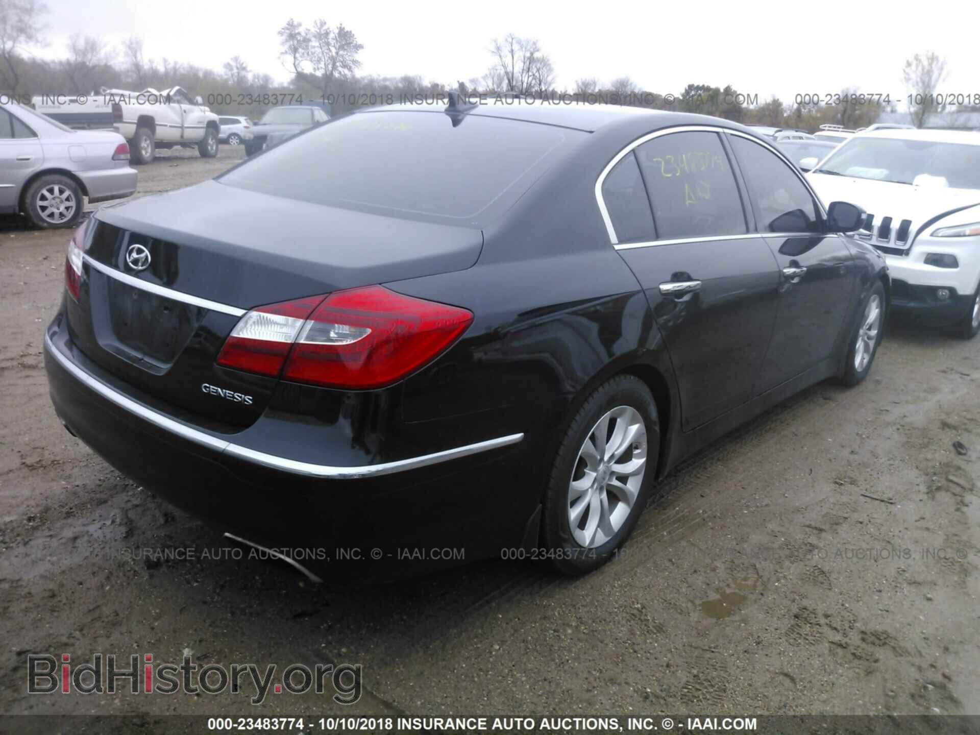 2012 HYUNDAI GENESIS - VIN: KMHGC4DD4CU203430 - Фото 4