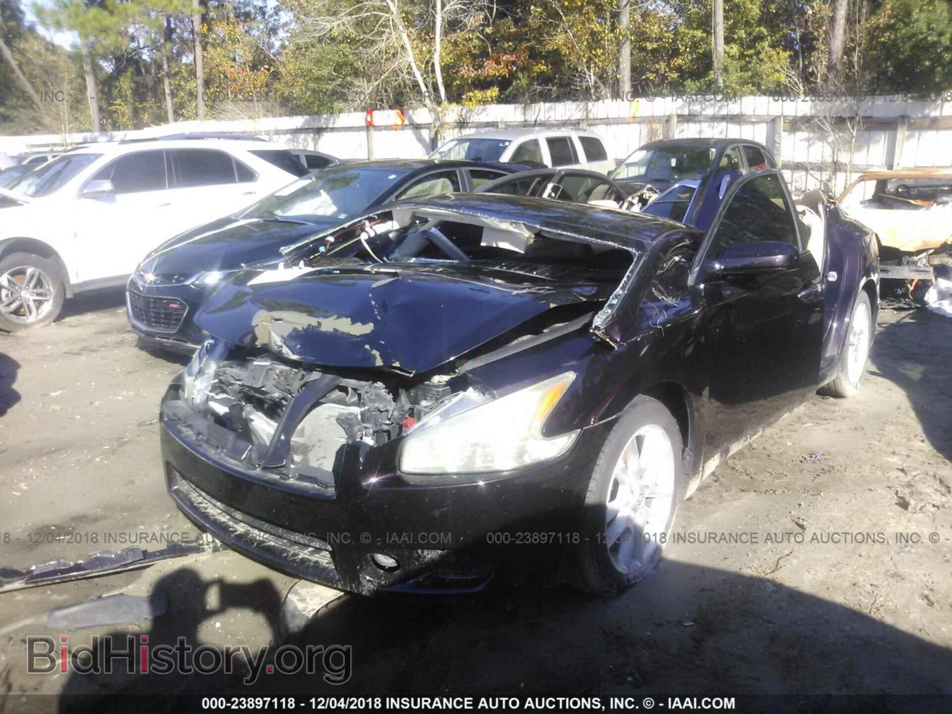 2011 Nissan Maxima - VIN: 1N4AA5AP4BC842034 - Фото 2