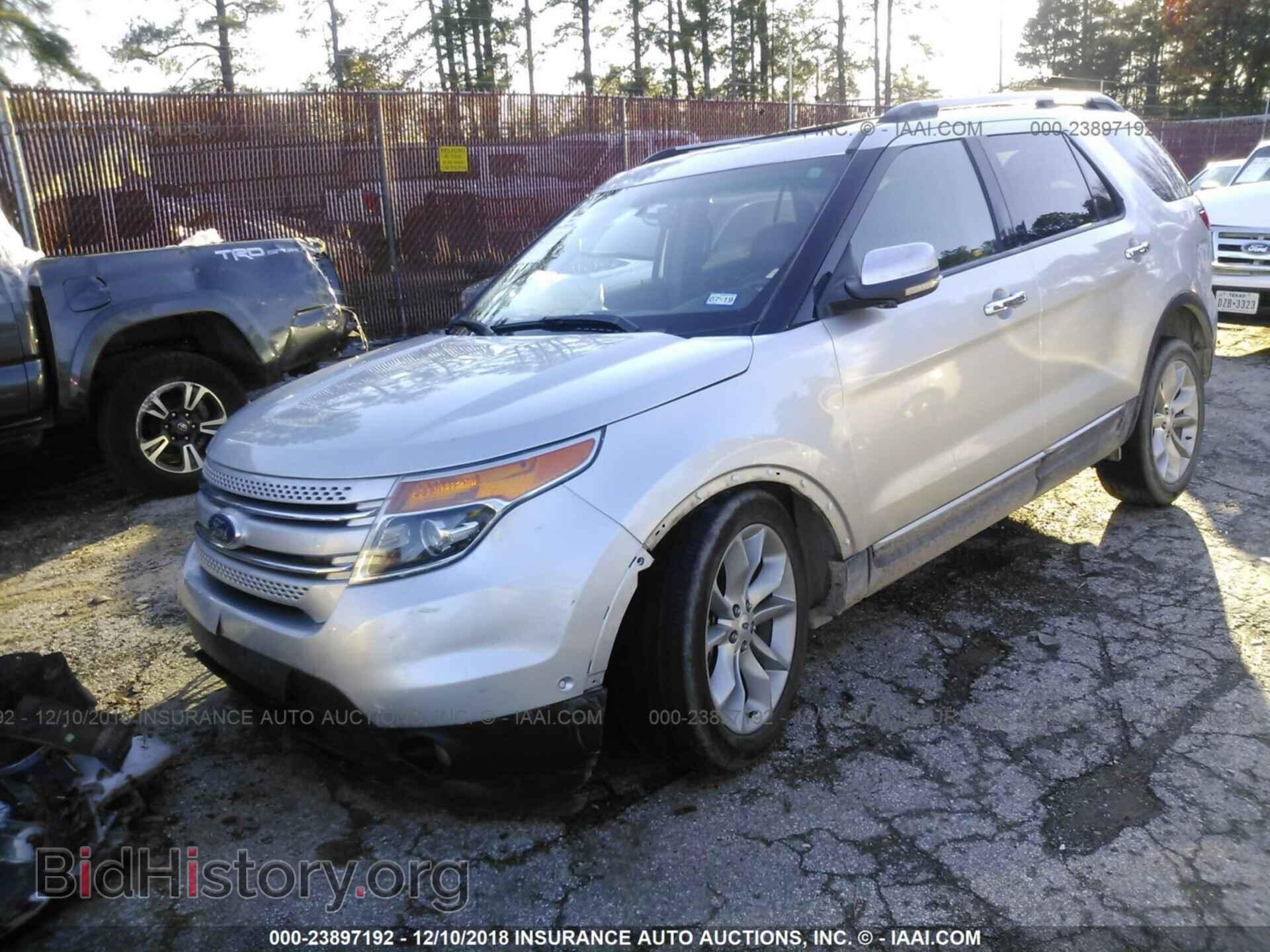 2012 FORD EXPLORER - VIN: 1FMHK7F91CGA07316 - Фото 2