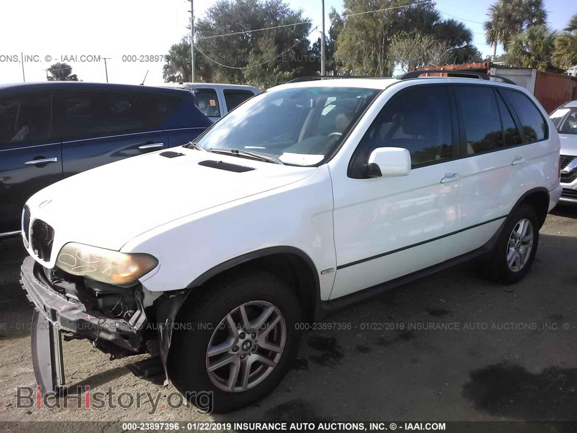 2005 BMW X5 - VIN: 5UXFA13555LY00642 - Фото 2