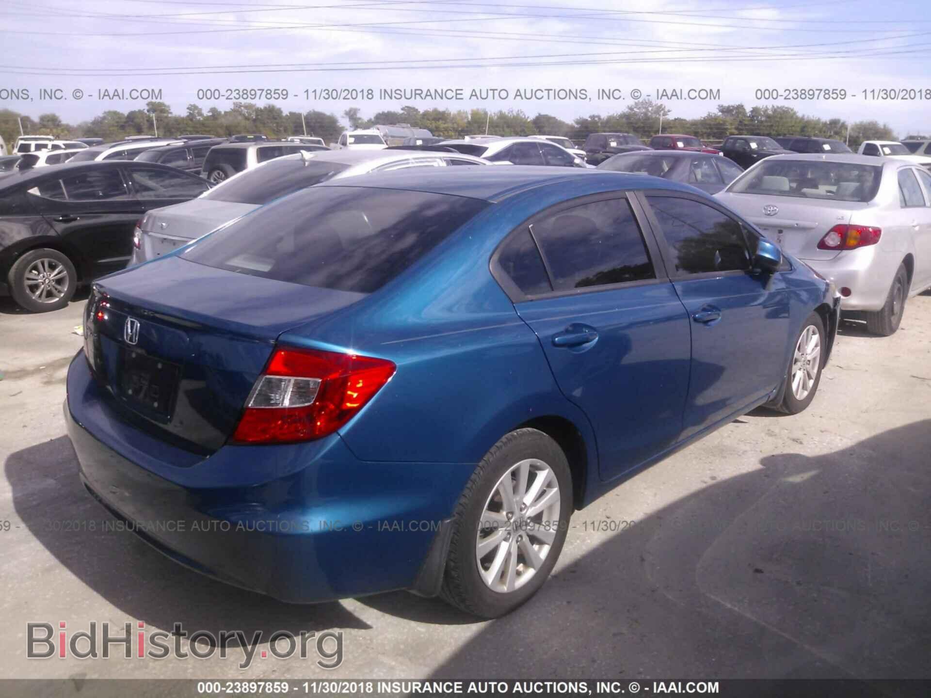 2012 Honda Civic - VIN: 19XFB2F83CE080550 - Фото 4