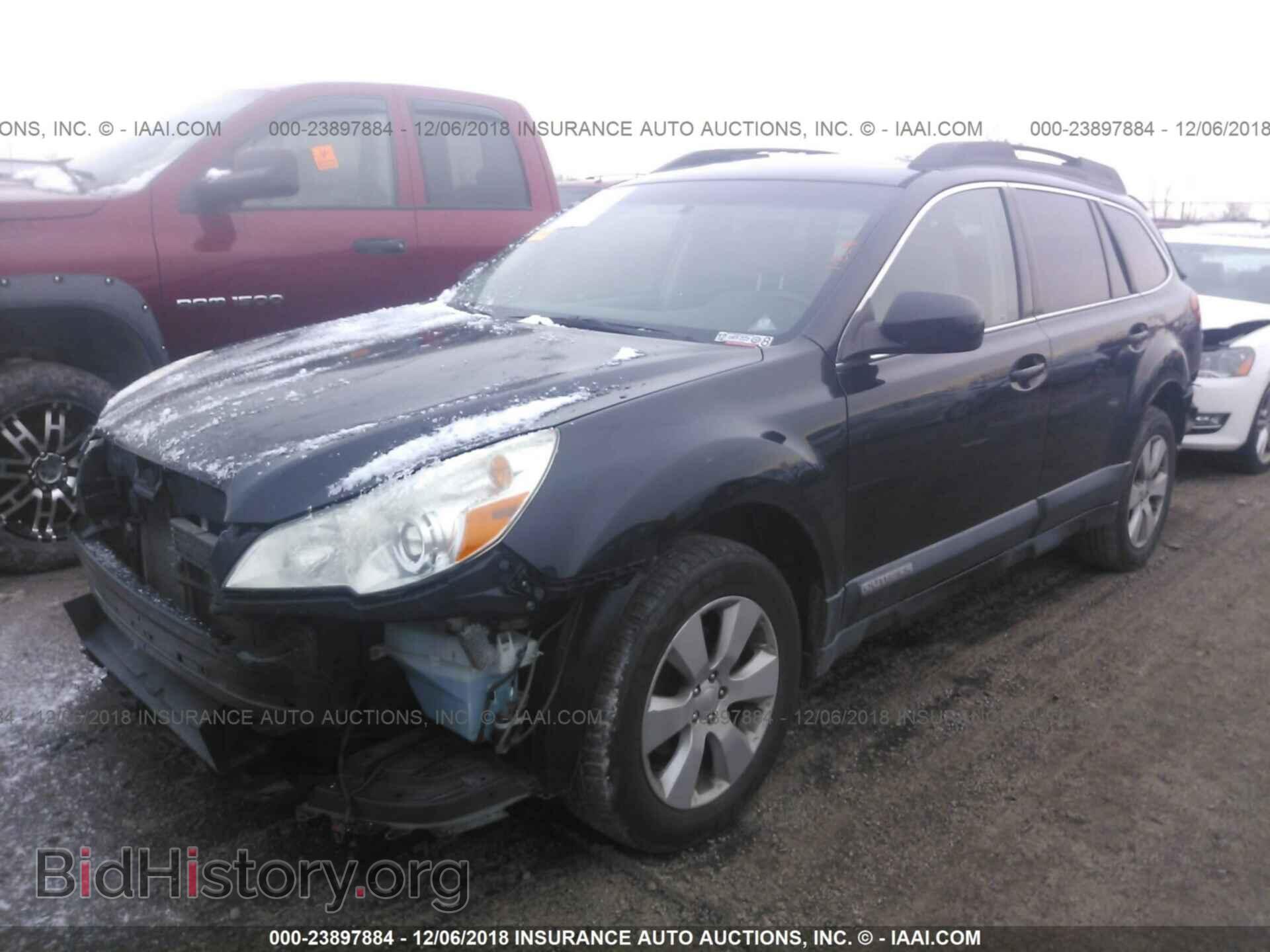 2010 SUBARU OUTBACK - VIN: 4S4BRBGC3A3368730 - Фото 2