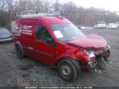 2012 Ford TRANSIT CONNECT XLT, красный — VIN NM0LS7BN2CT096383, IAAI