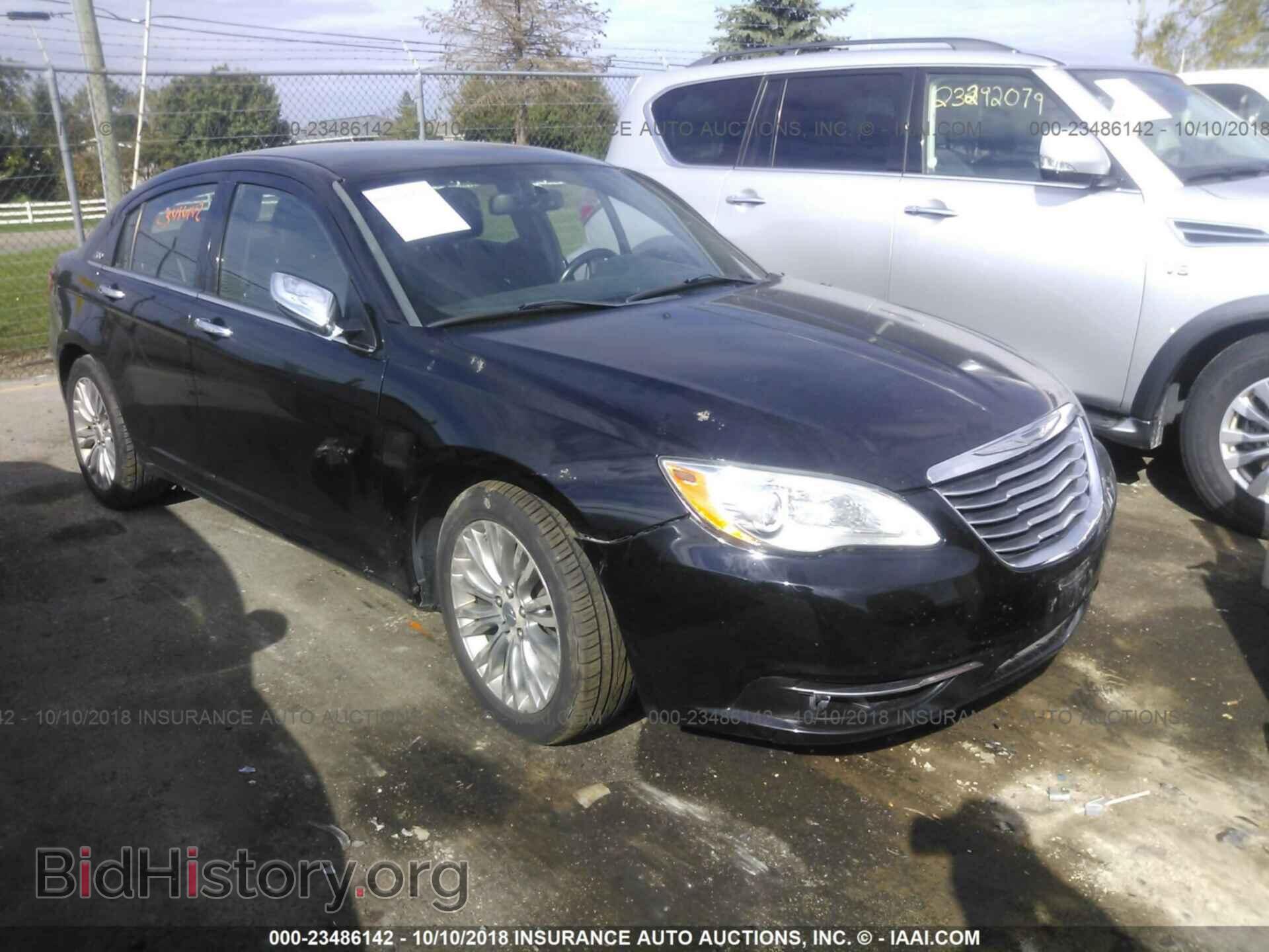 Фотография 1C3CCBCG2DN507018 - CHRYSLER 200 2013