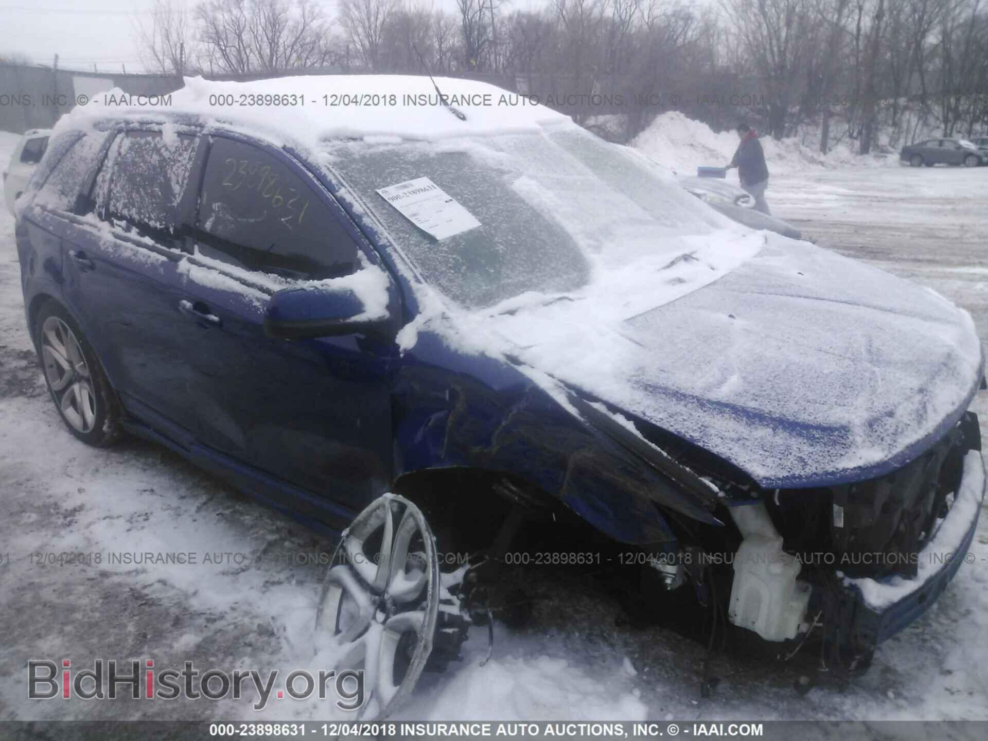 Фотография 2FMDK3AK7DBA74304 - FORD EDGE 2013