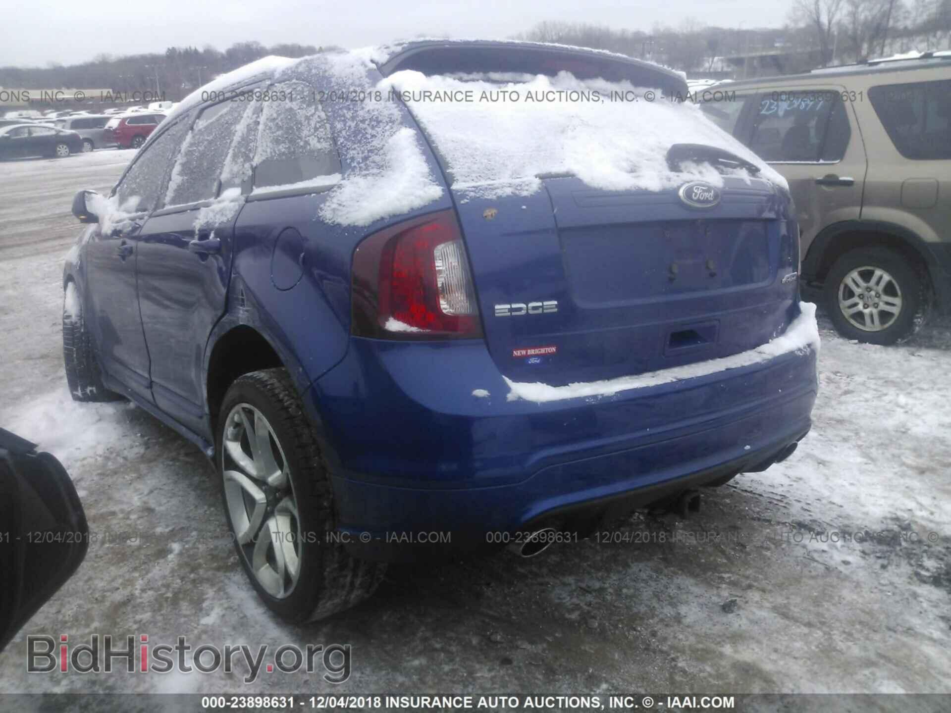 2013 FORD EDGE - VIN: 2FMDK3AK7DBA74304 - Фото 3