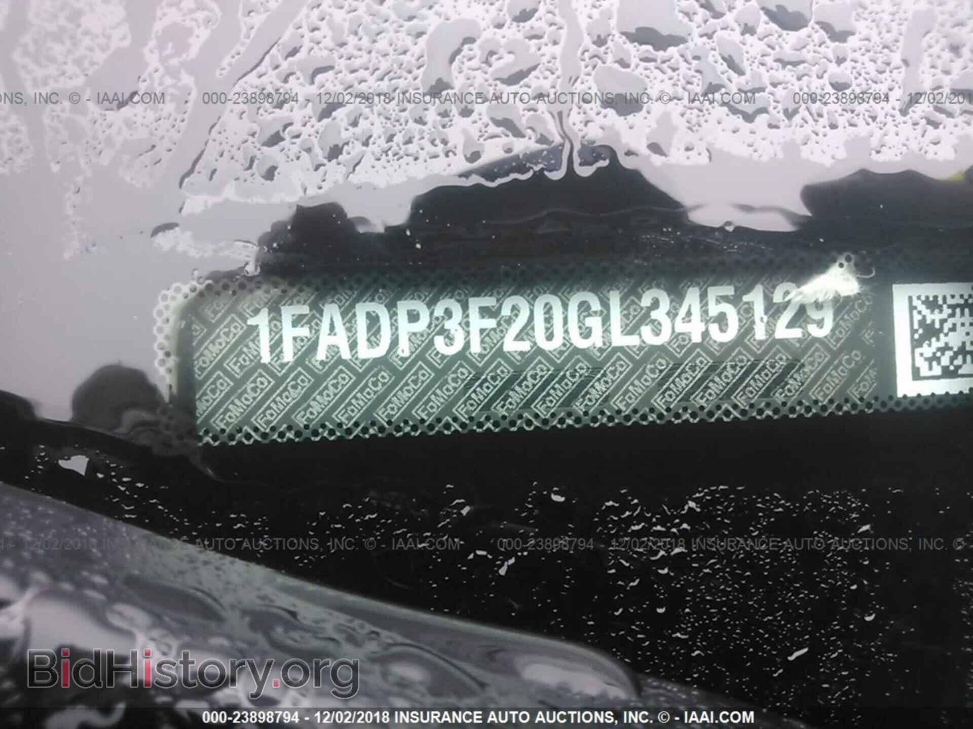 2016 FORD FOCUS - VIN: 1FADP3F20GL345129 - Фото 9