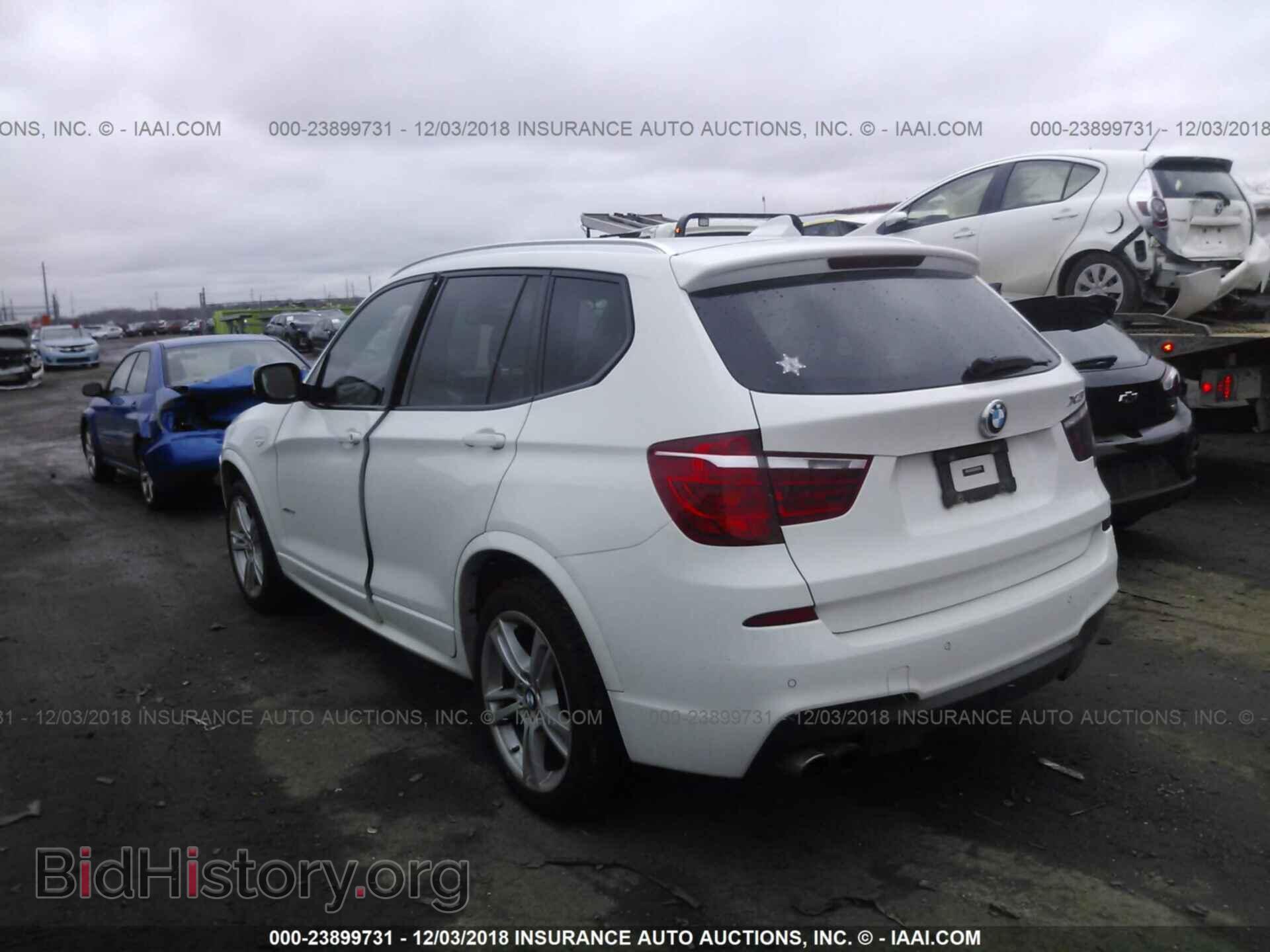 2014 BMW X3 - VIN: 5UXWX7C59E0E76441 - Фото 3