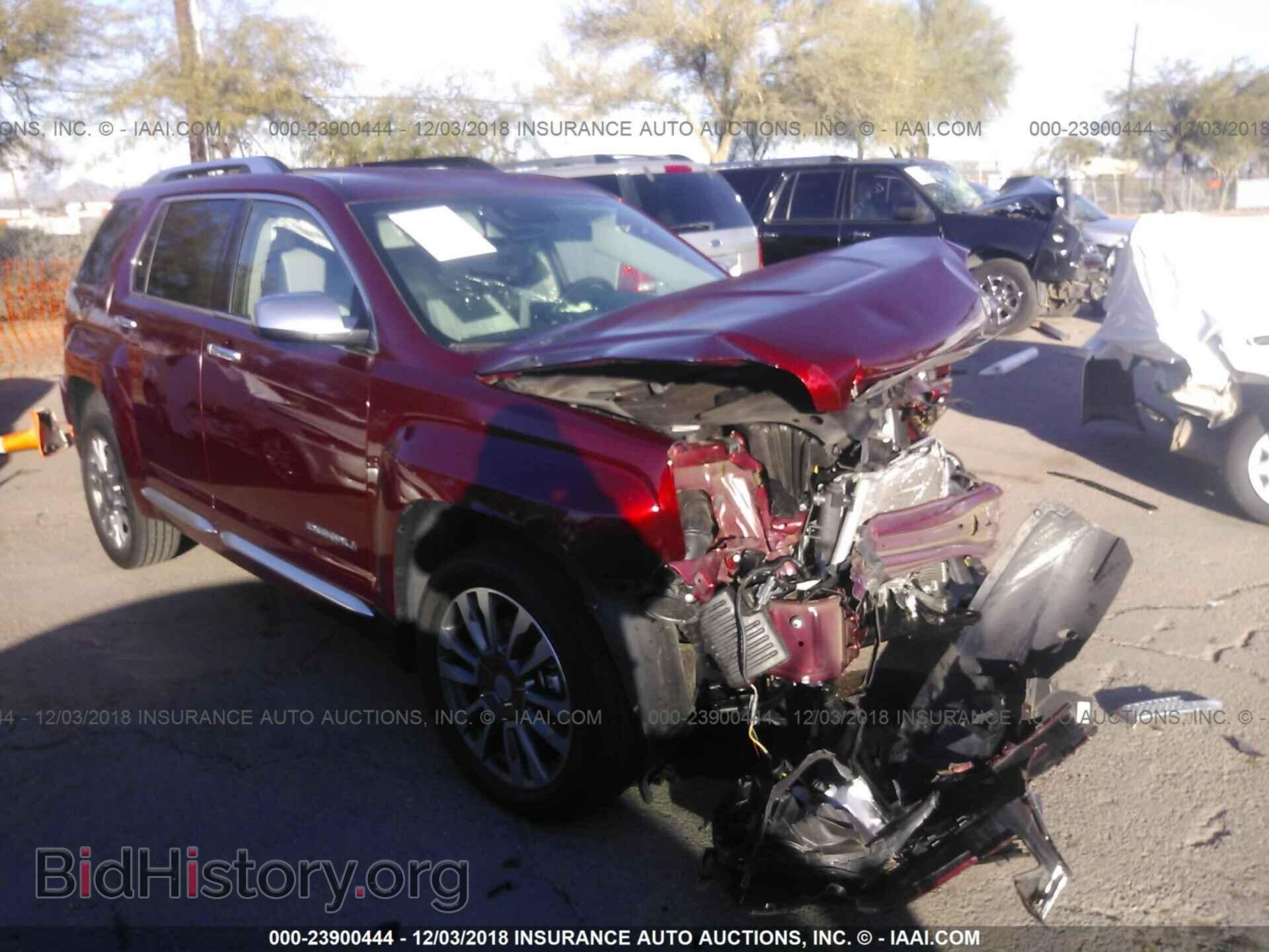 Фотография 2GKFLRE31G6253519 - GMC TERRAIN 2016