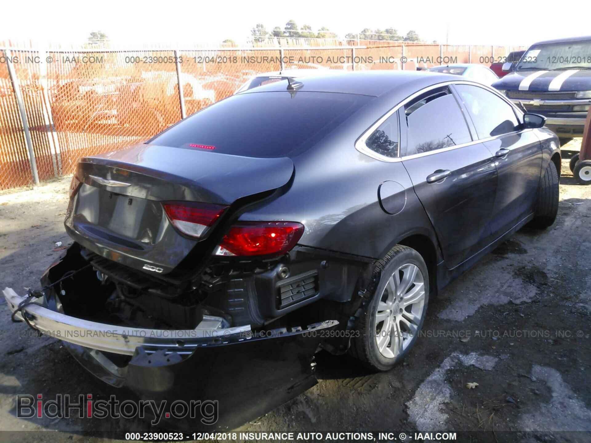 2015 CHRYSLER 200 - VIN: 1C3CCCAB9FN751393 - Photo 4