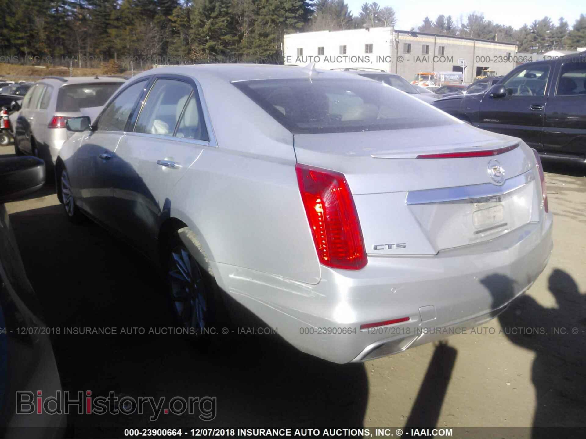 2014 CADILLAC CTS - VIN: 1G6AP5SX8E0189000 - Фото 3