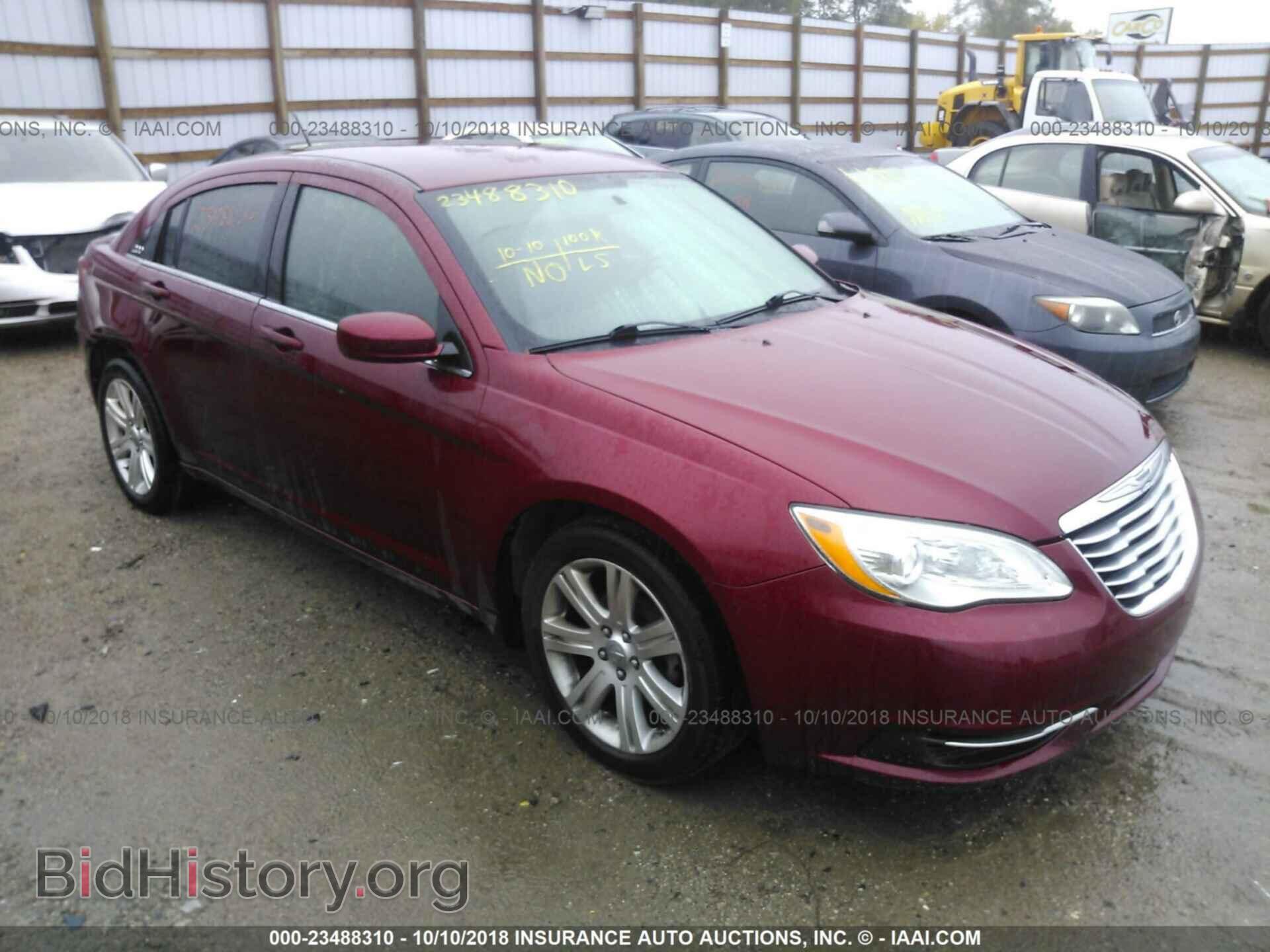 Фотография 1C3CCBAB9DN764345 - CHRYSLER 200 2013