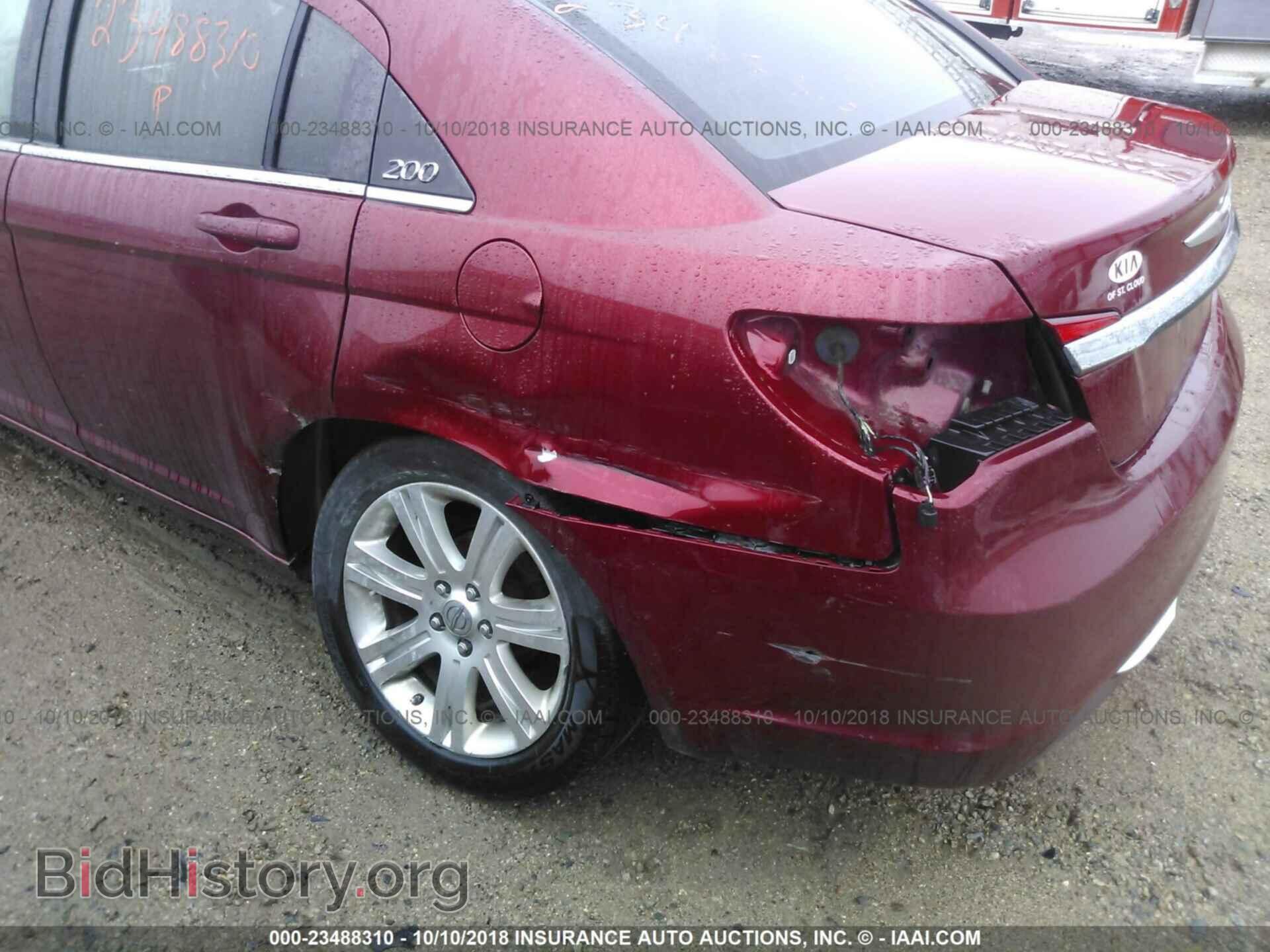2013 CHRYSLER 200 - VIN: 1C3CCBAB9DN764345 - Фото 6