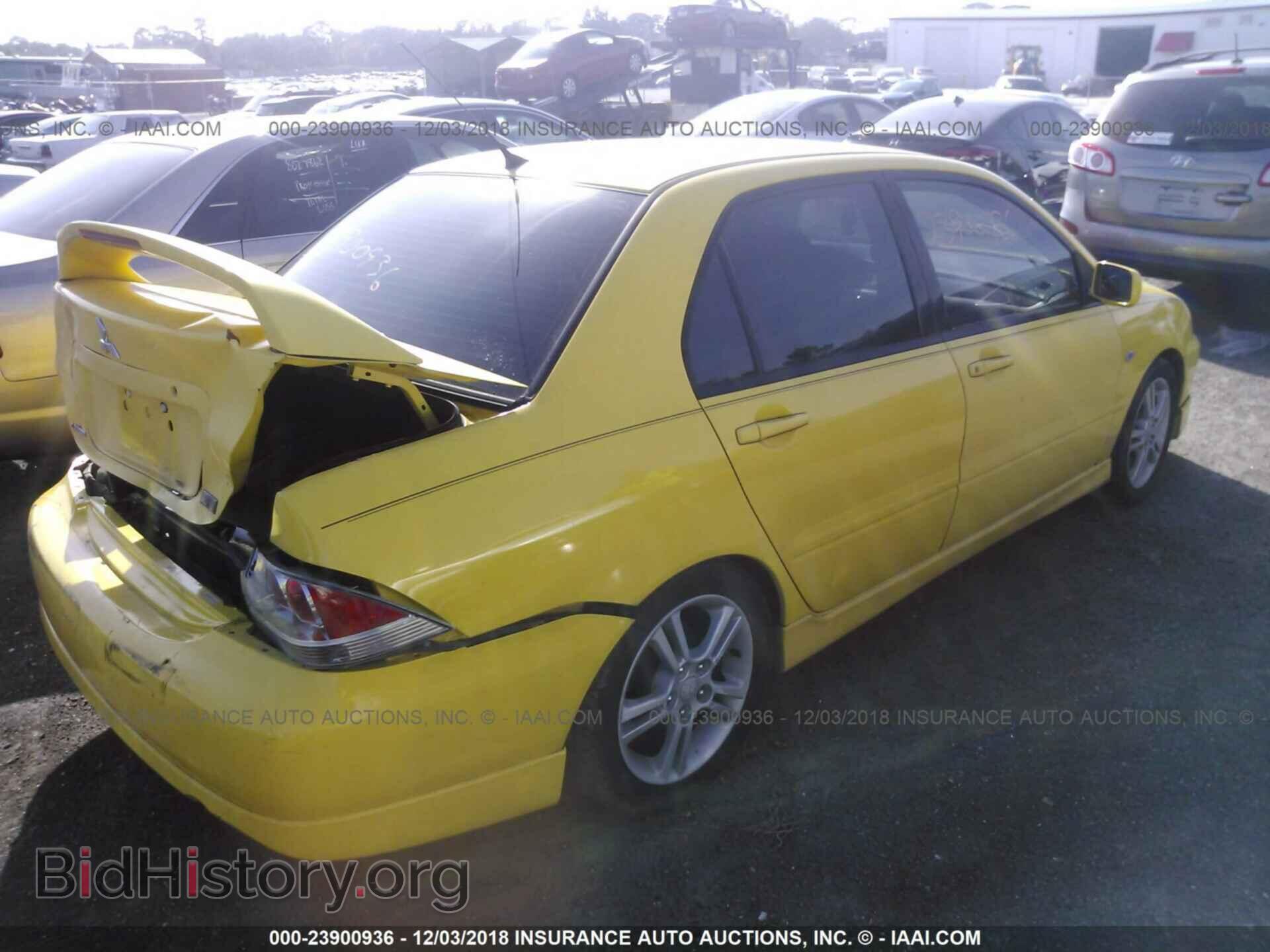 2004 MITSUBISHI LANCER - VIN: JA3AJ66F44U018174 - Фото 4