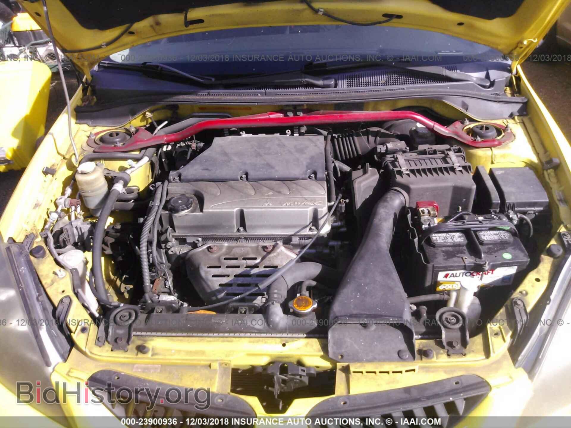 2004 MITSUBISHI LANCER - VIN: JA3AJ66F44U018174 - Фото 10