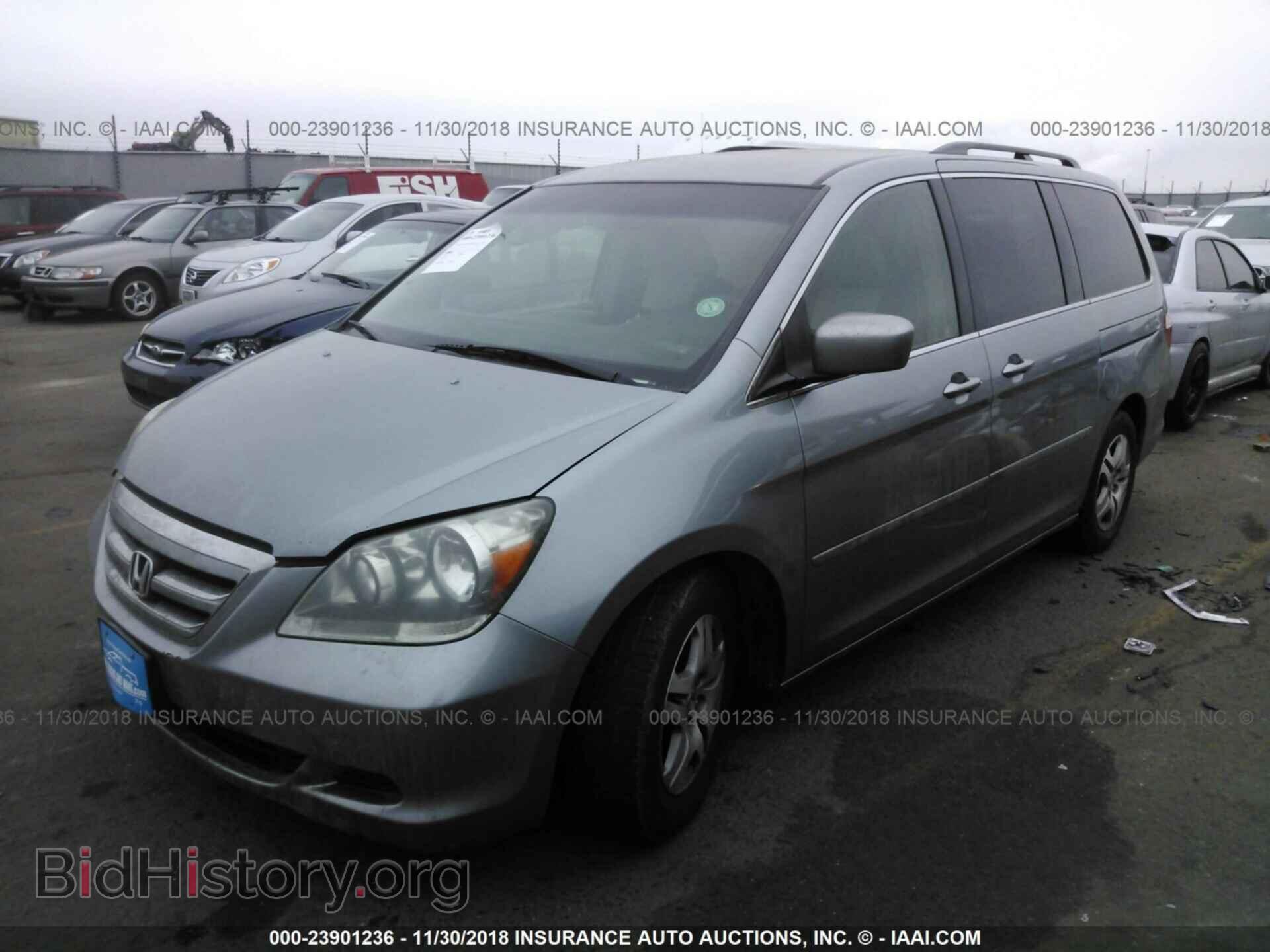 2005 HONDA ODYSSEY - VIN: 5FNRL38435B076361 - Фото 2