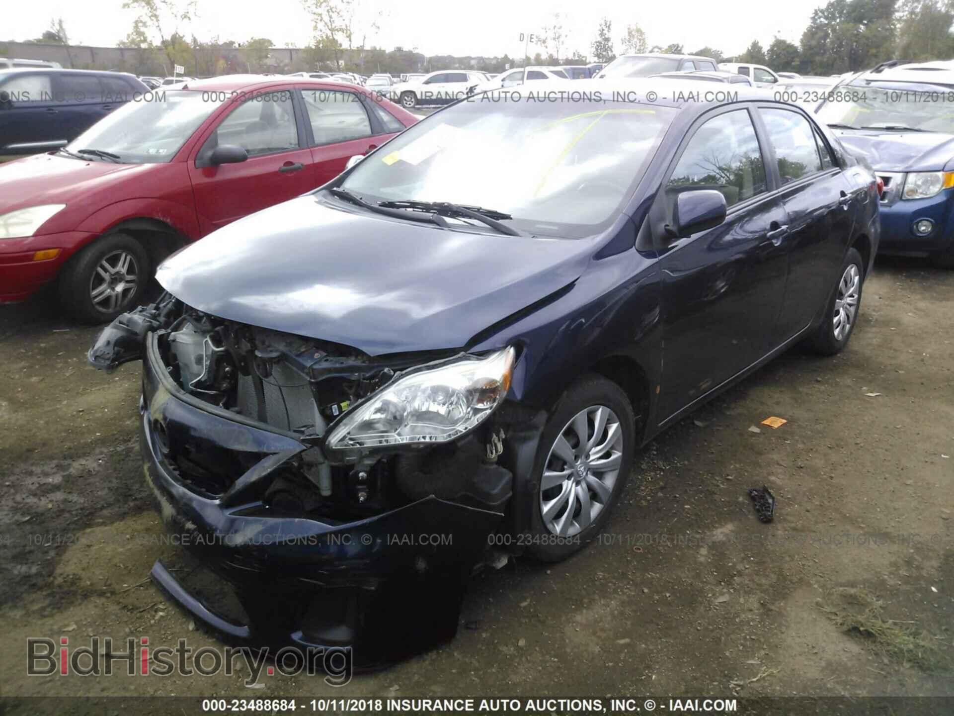 2012 TOYOTA COROLLA - VIN: 2T1BU4EE4CC756322 - Фото 2