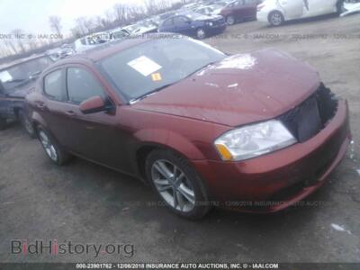 2012 Dodge AVENGER, оранжевый — VIN 1C3CDZCB1CN211724, IAAI