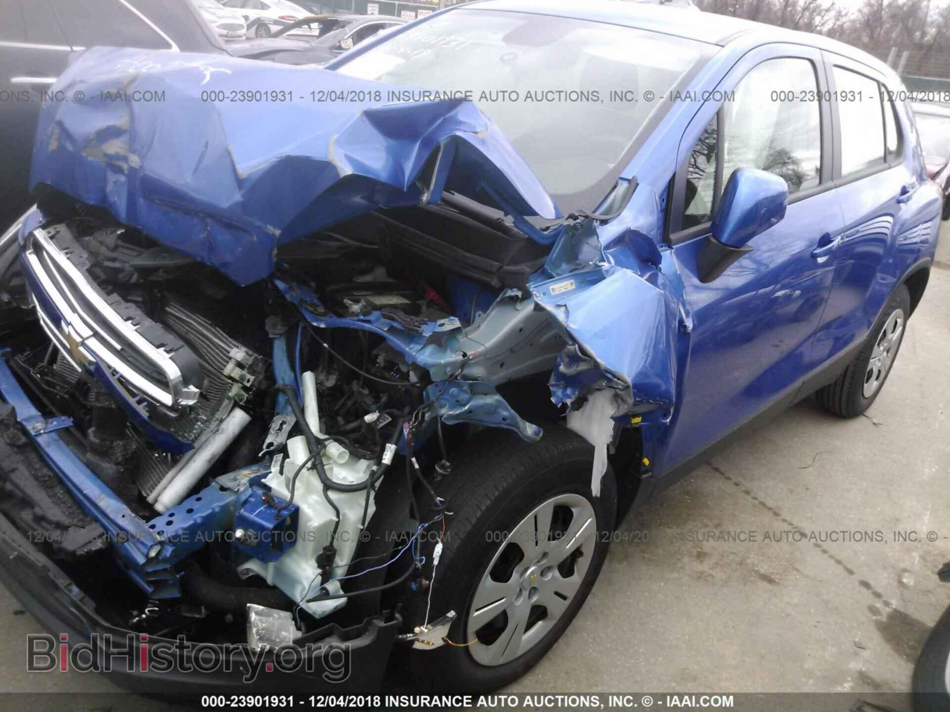 2015 CHEVROLET TRAX - VIN: KL7CJKSBXFB202164 - Фото 2